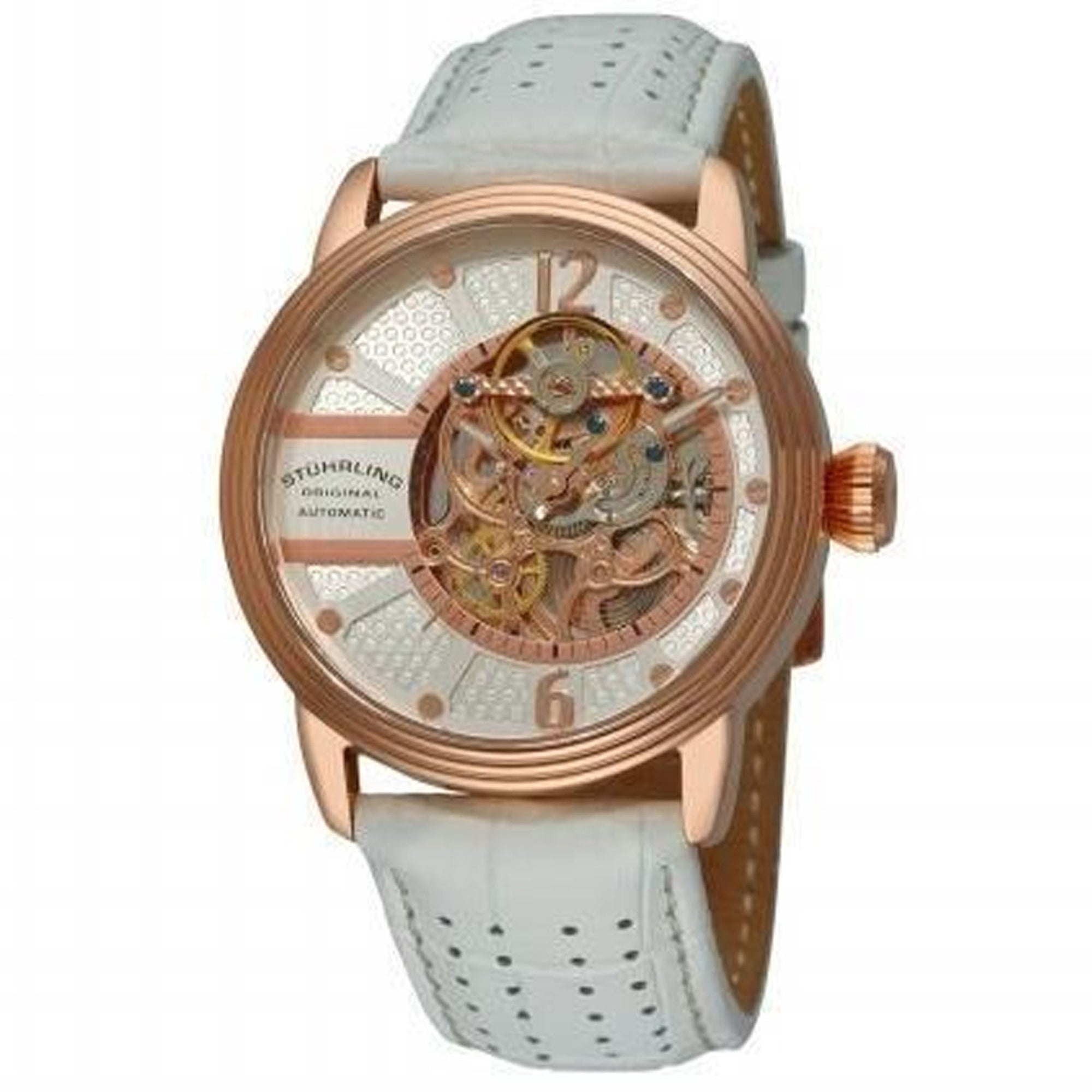 Stuhrling Automatic Prospero White Dial Men's Watch 308A.3345P34
