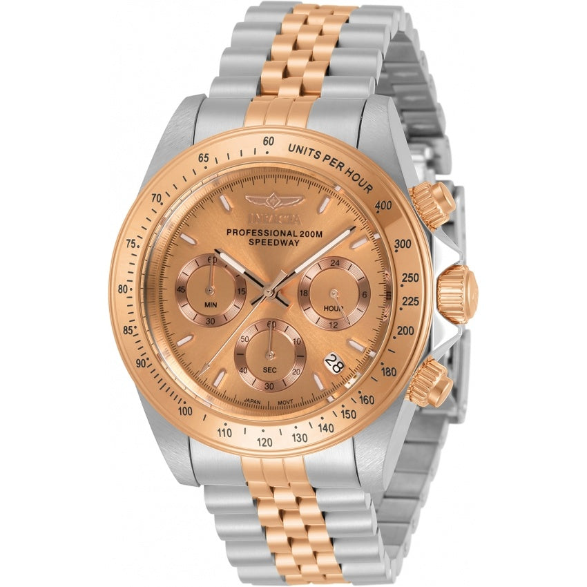 Invicta Speedway Quartz Rose-Tone Dial Men's Watch 30994