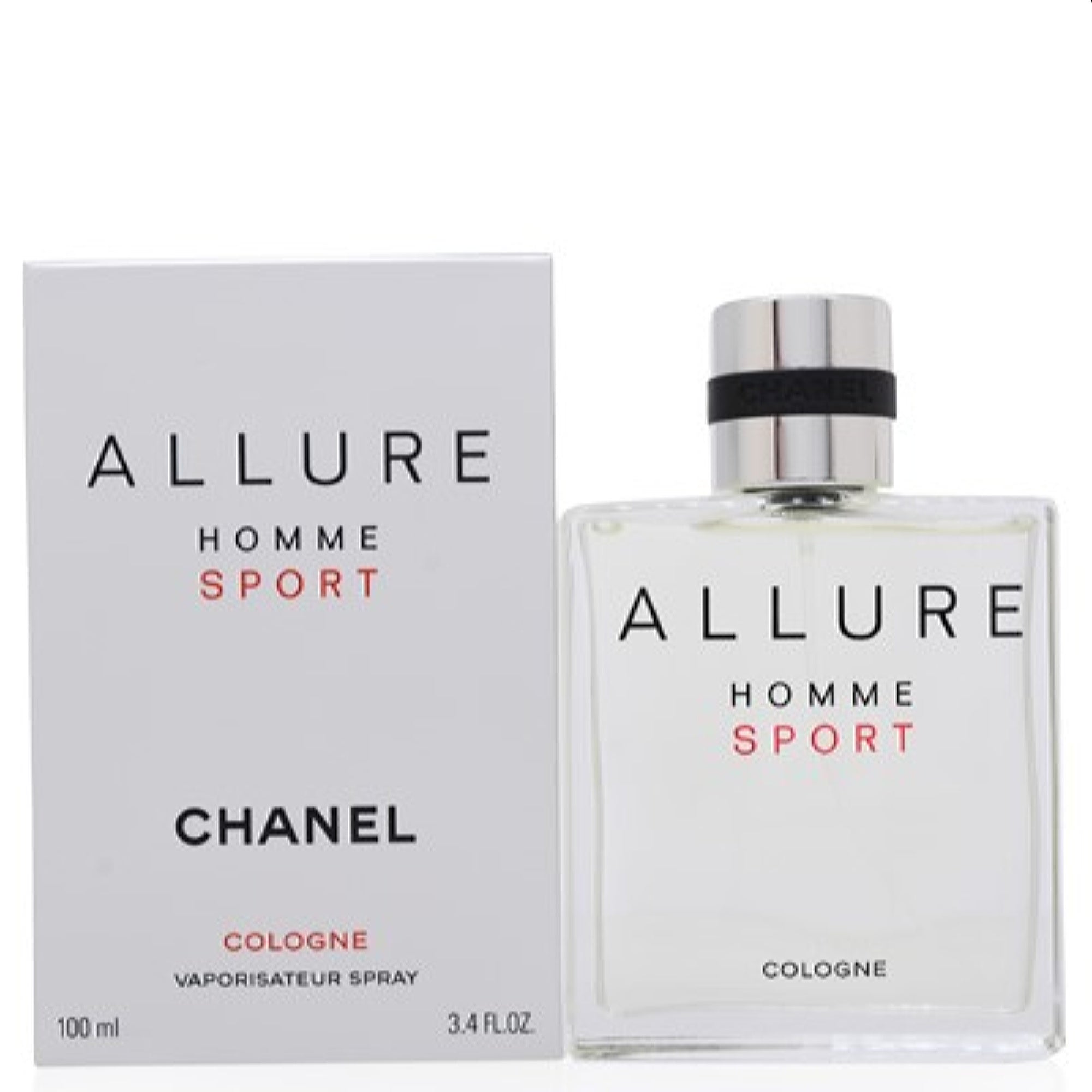 Chanel Men's Allure Homme Sport Chanel Cologne Spray 3.4 Oz (100 Ml) 3145891233209