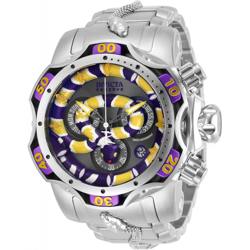 Invicta Screw-down Quartz Reserve Silver Dial Men's Watch 32040