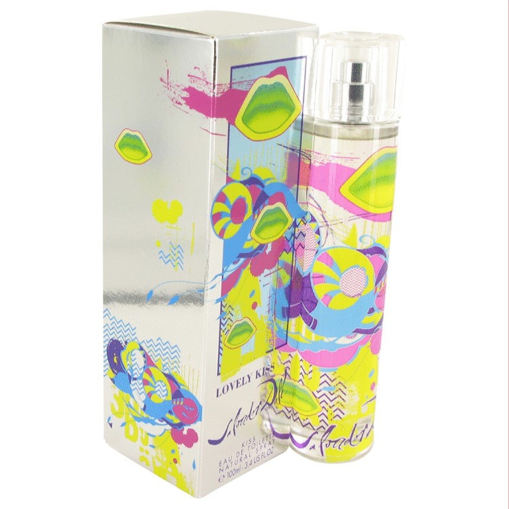 Salvador Dali Women's Lovely Kiss Salvador Dali Edt Spray 3.4 Oz (100 Ml) 3331436730030