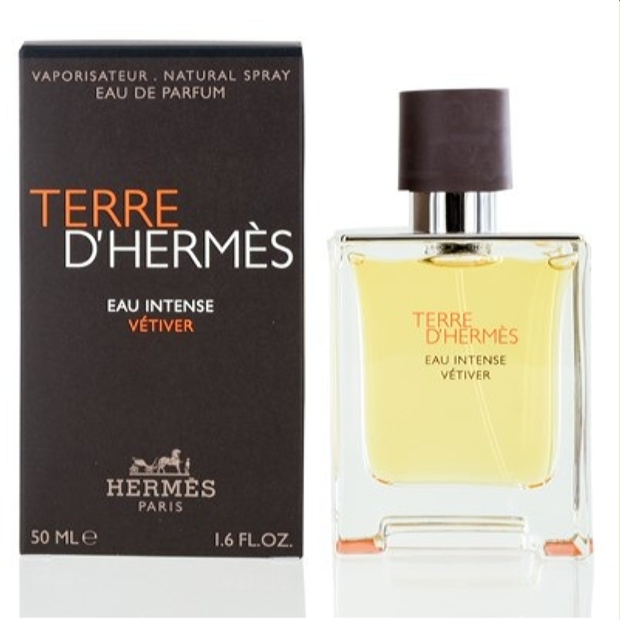 Hermes Men's Terre D'Hermes Eau Intense Vetiver Hermes Edp Spray 1.6 Oz (50 Ml) 3346131431427