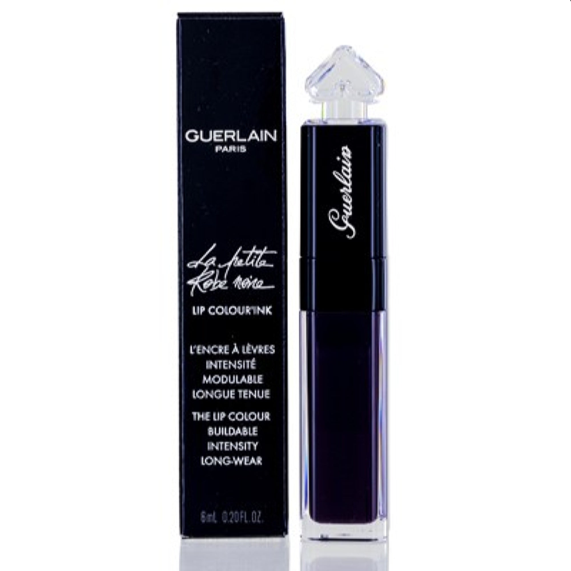 Guerlain Guerlain La Petite Robe Noire Lip Colour�Ink (L107) #Black Perfecto 0.20 Oz 3346470424838