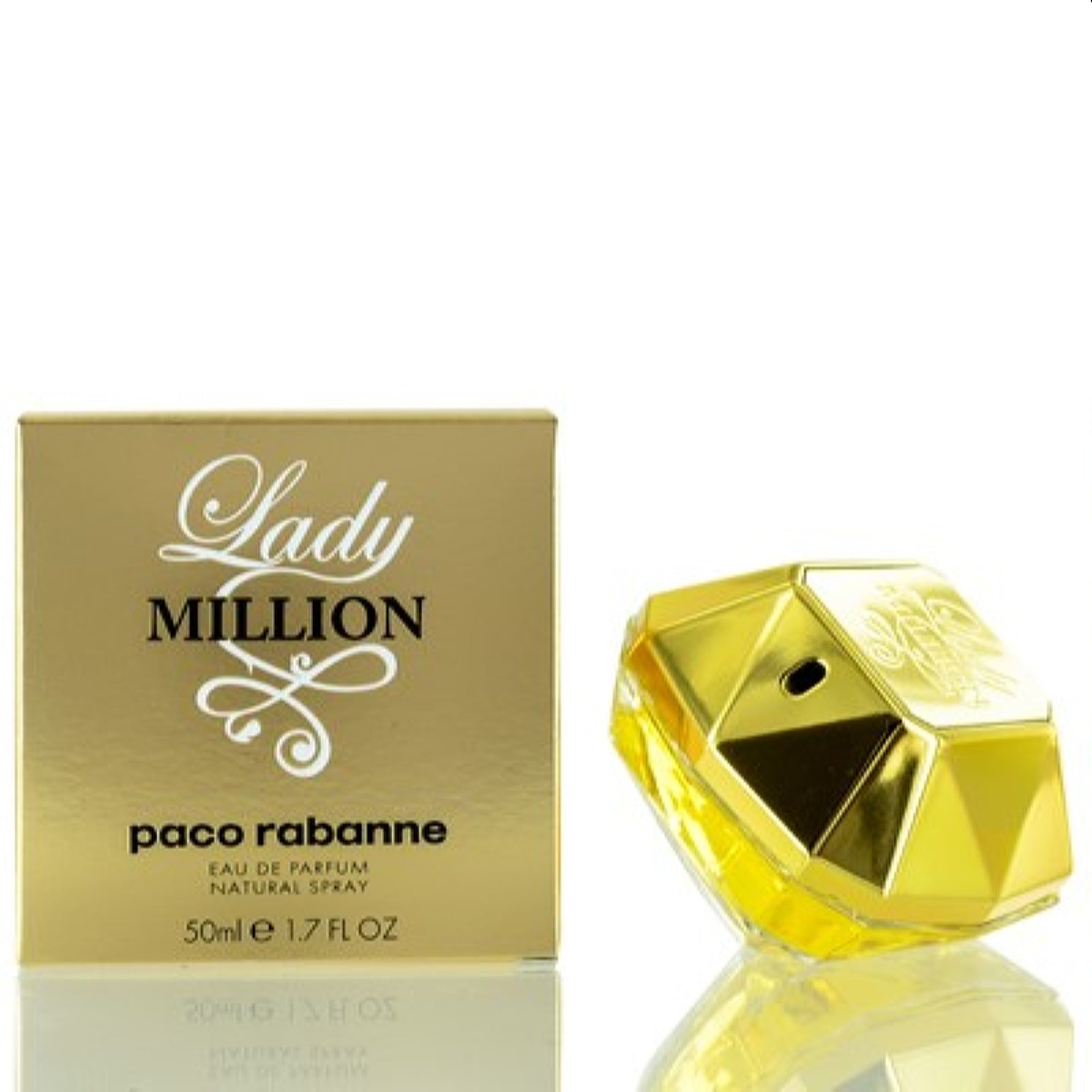 Paco Rabanne Women's Lady Million Paco Rabanne Edp Spray 1.7 Oz 3349668508488
