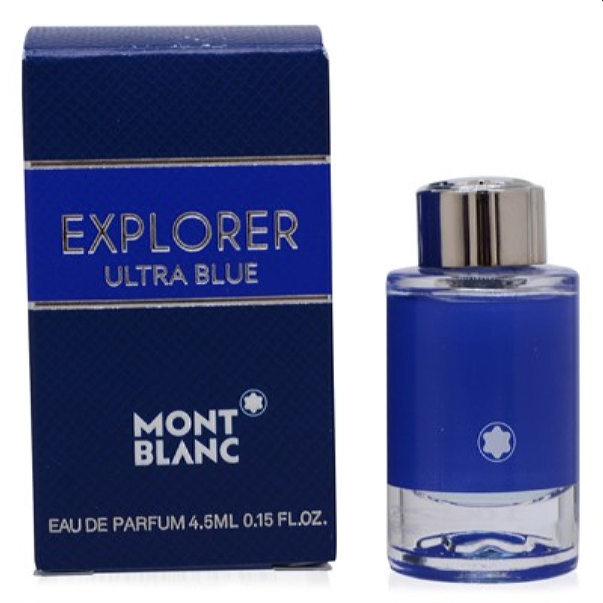 Mont Blanc Men's Explorer Ultra Blue Mont Blanc Edp 0.15 Oz (4.5 Ml) 3386460124218