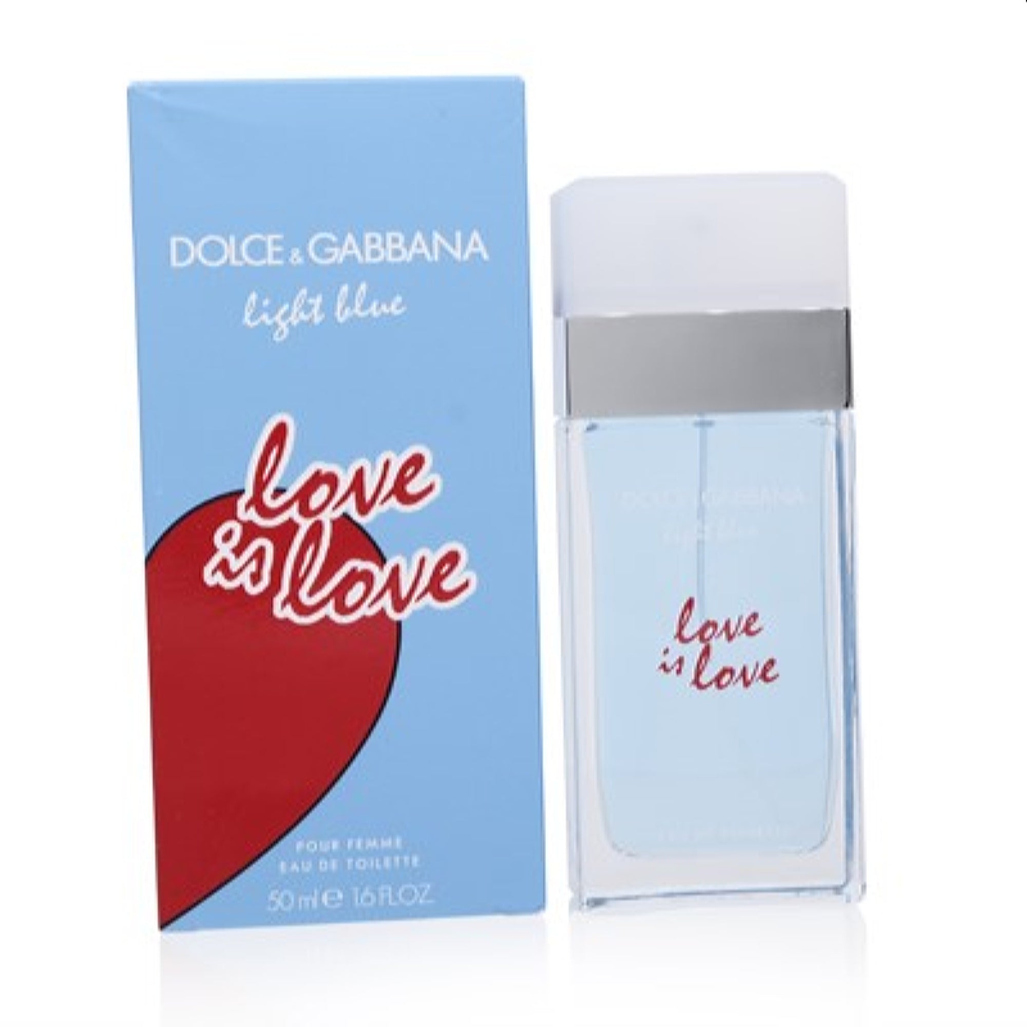 Dolce & Gabbana Women's Light Blue Love Is Love D&G Edt Spray Limited Edition 1.6 Oz (50 Ml) 3423473111559