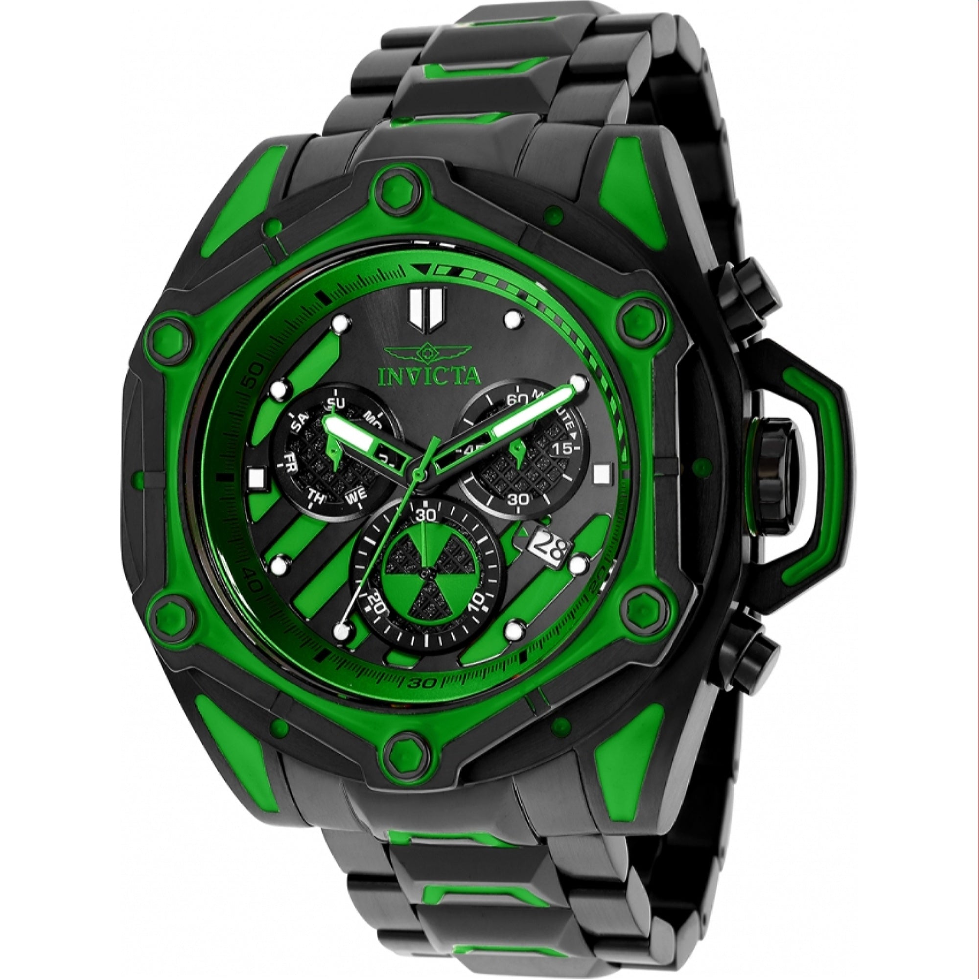 Invicta Sea Monster Sea Monster Quartz Green Dial Men's Watch 34758