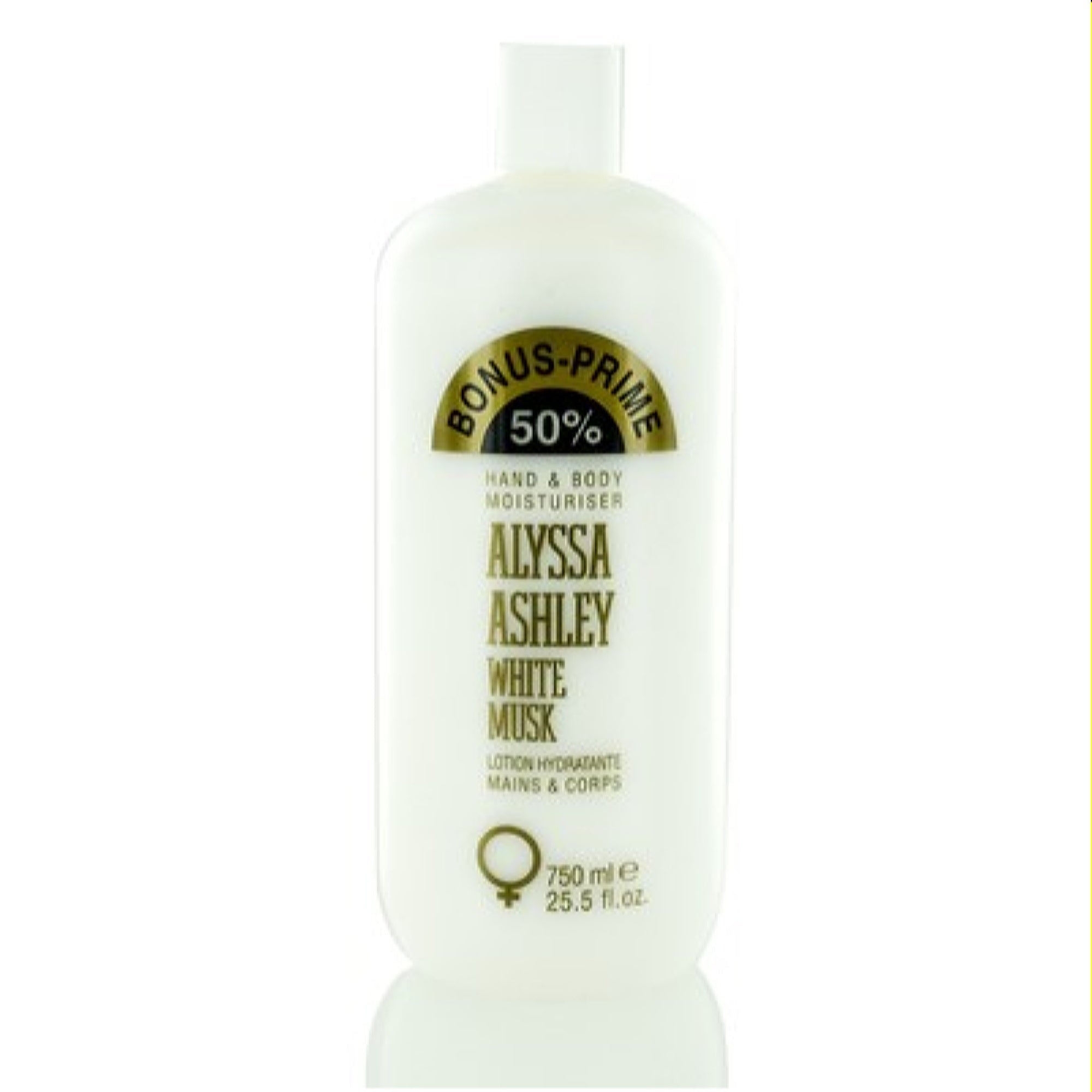 Alyssa Ashley Alyssa Ashley White Musk Alyssa Ashley Hand & Body Moisturizer 25.5 Oz (750 Ml) 3495080335277