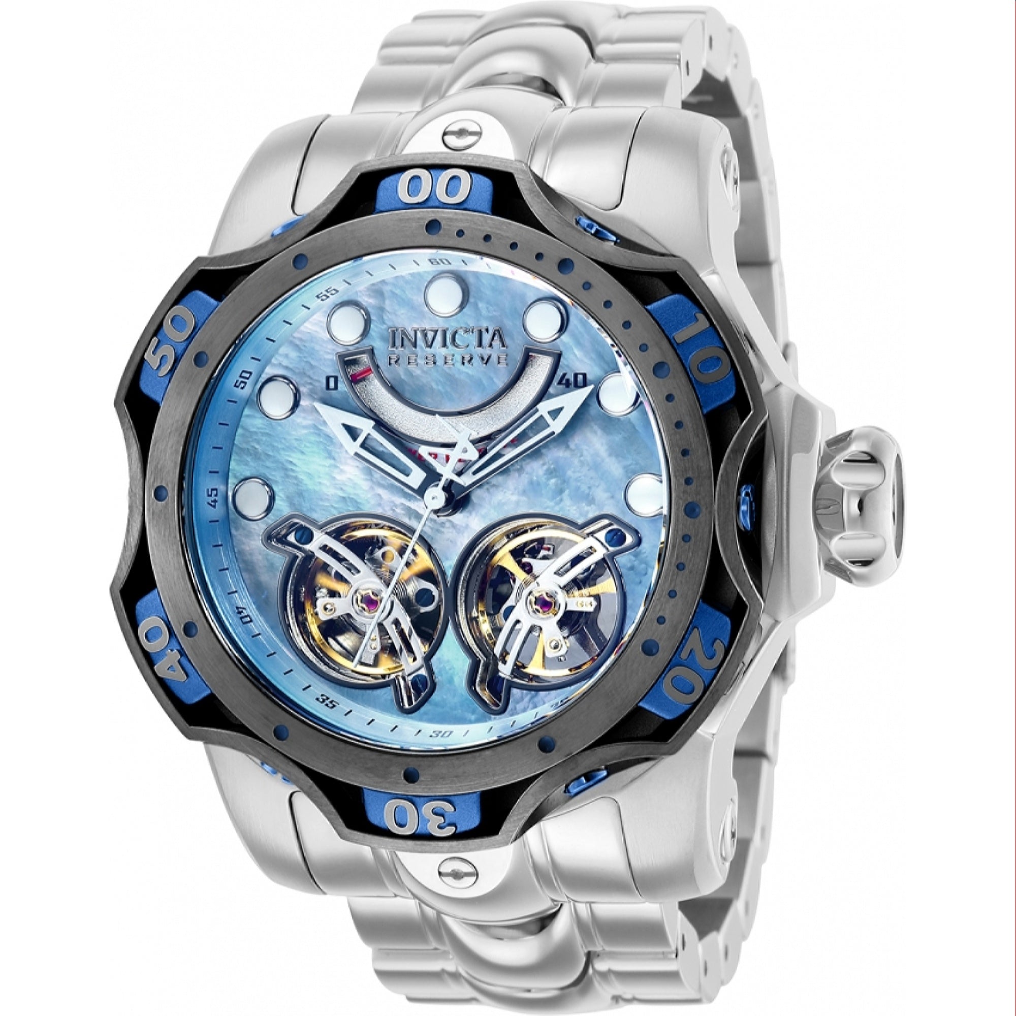 Invicta Reserve Automatic Venom Automatic Blue Dial Men's Watch 35987