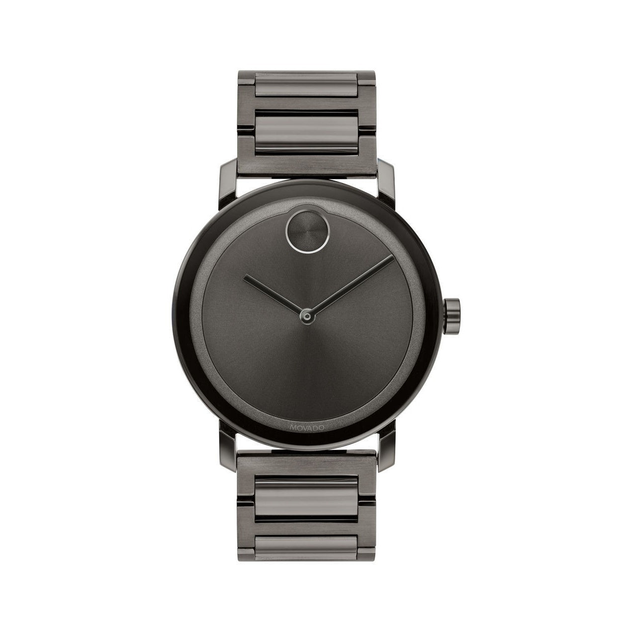 Movado Bold Quartz Gunmetal Dial Men's Watch 3600509