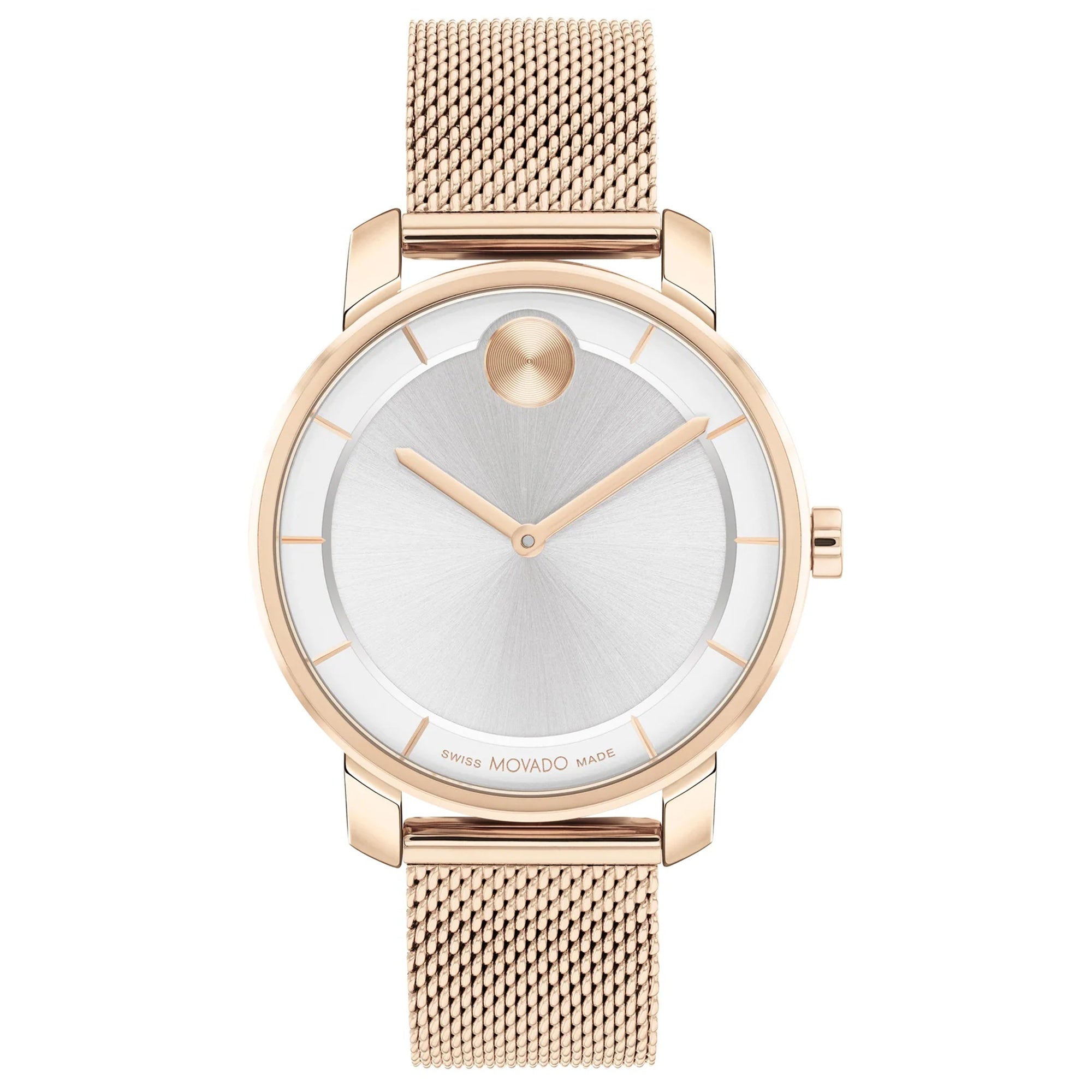 Movado Quartz Bold Verso Silver Dial Women's Watch 3600924