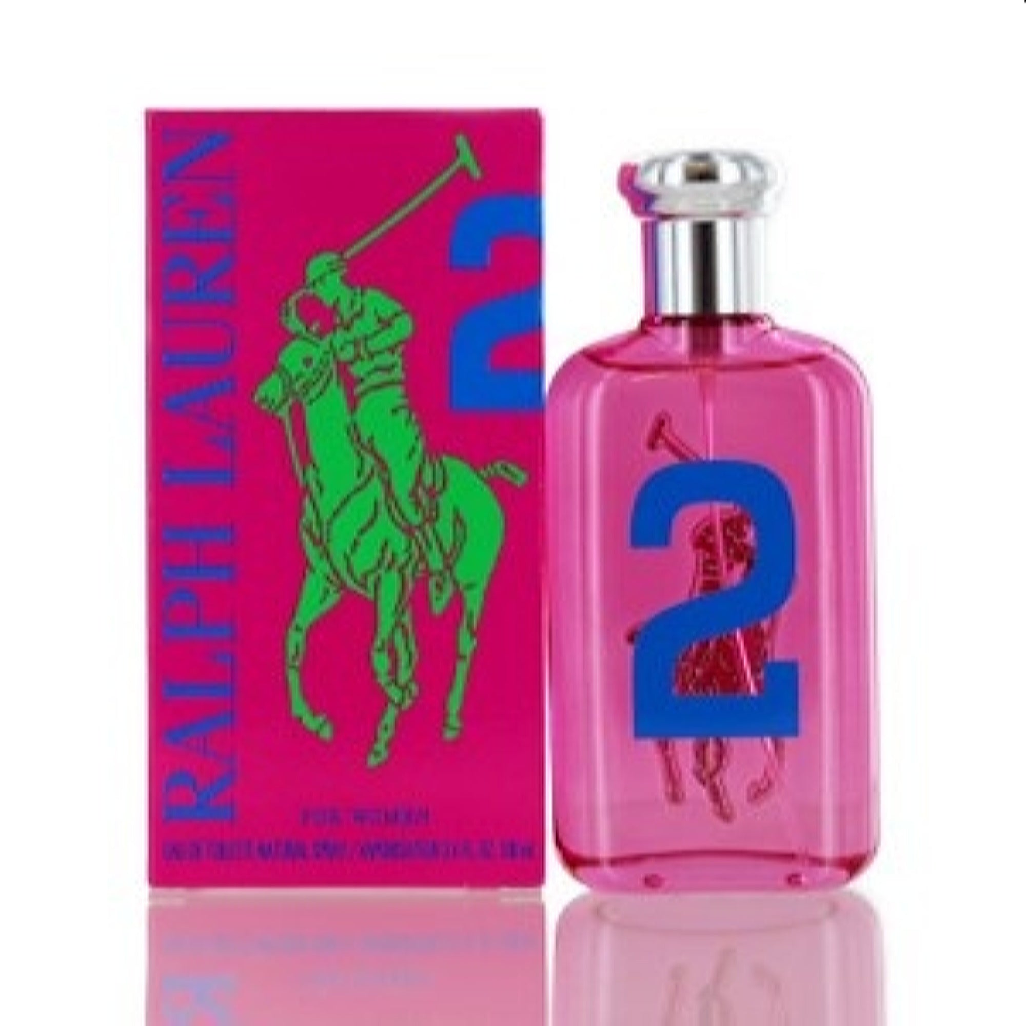 Ralph Lauren Women's Polo Big Pony 2 Ralph Lauren Edt Spray (Pink) 3.4 Oz 3605972386021