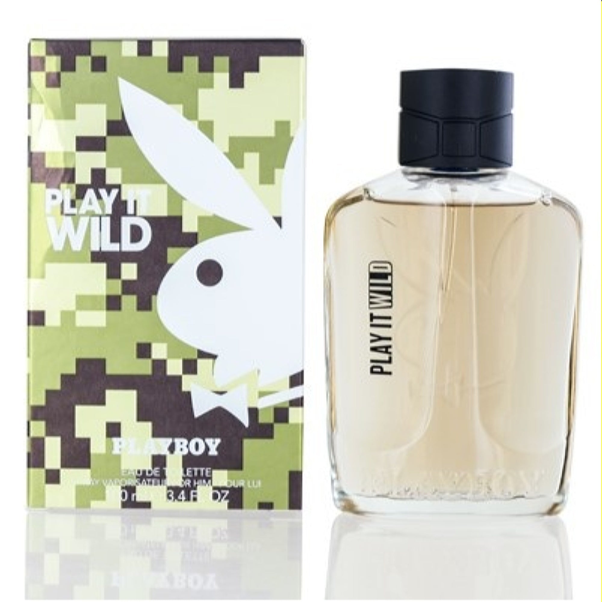 Playboy Men's Playboy Play It Wild Edt Spray 3.4 Oz (100 Ml) 3614222001249
