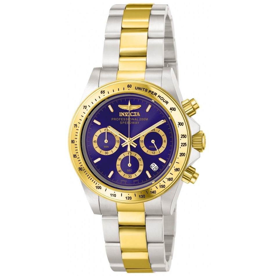 Invicta Speedway Quartz Chronograph Blue Dial Men's Watch 3644
