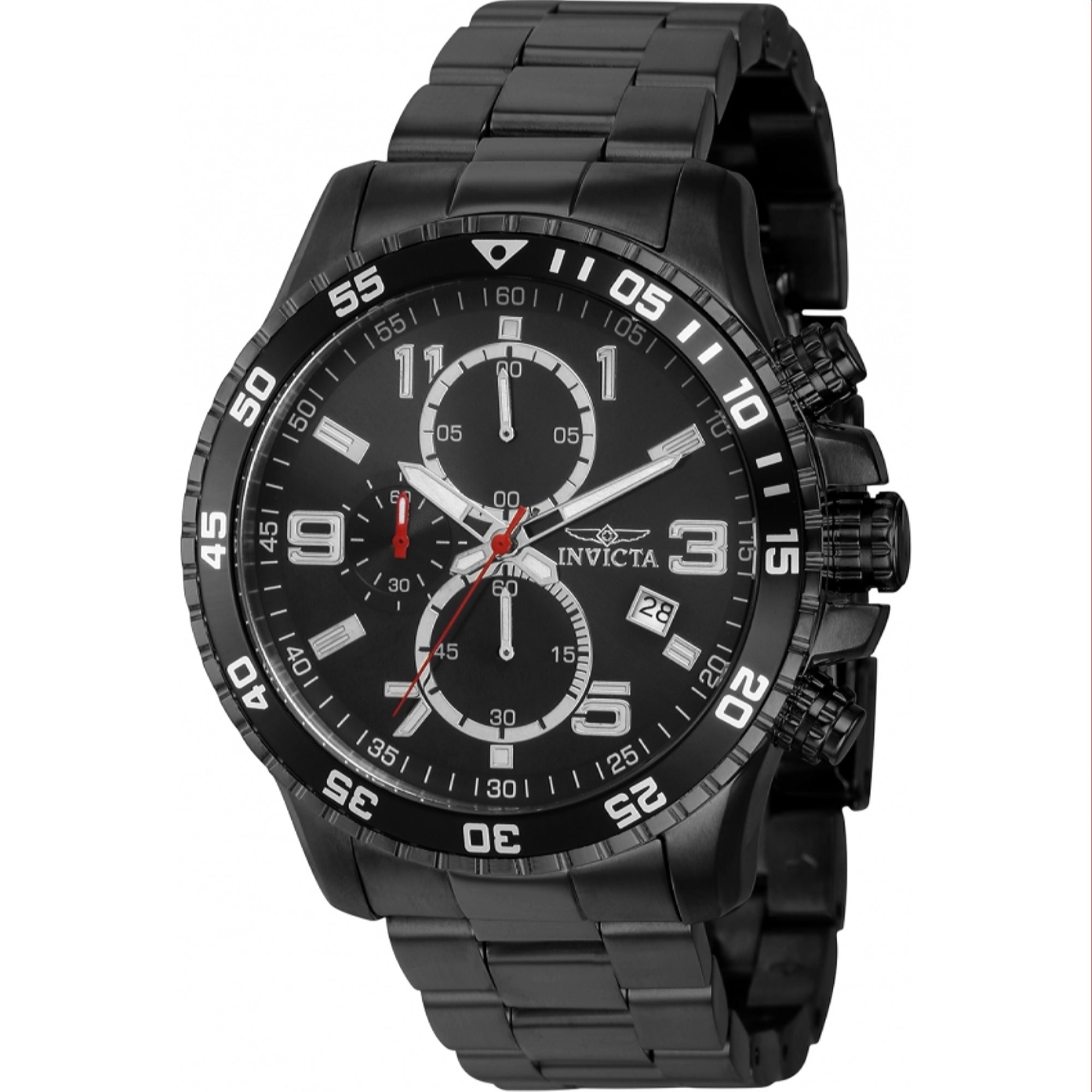 Invicta Specialty Quartz Black Dial Men's Watch 36985