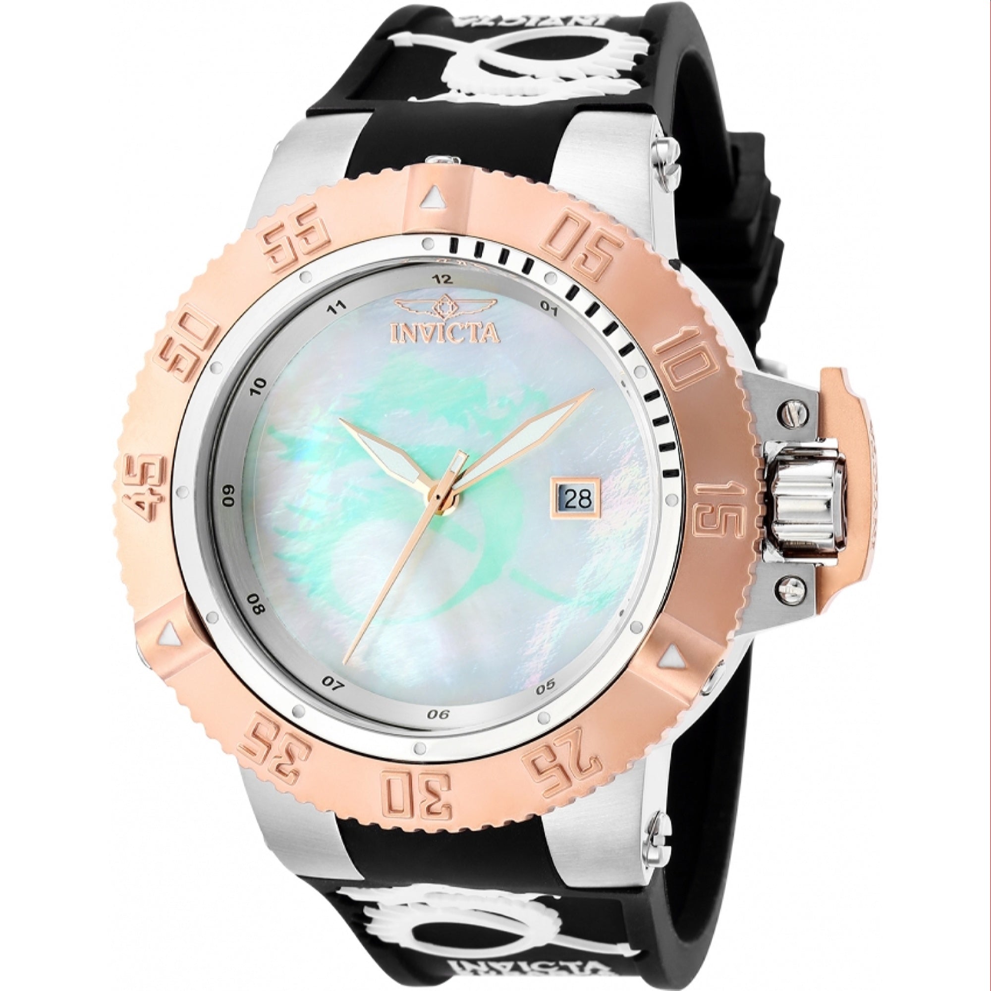 Invicta Subaqua Quartz Mother of Pearl Dial Men's Watch 37037