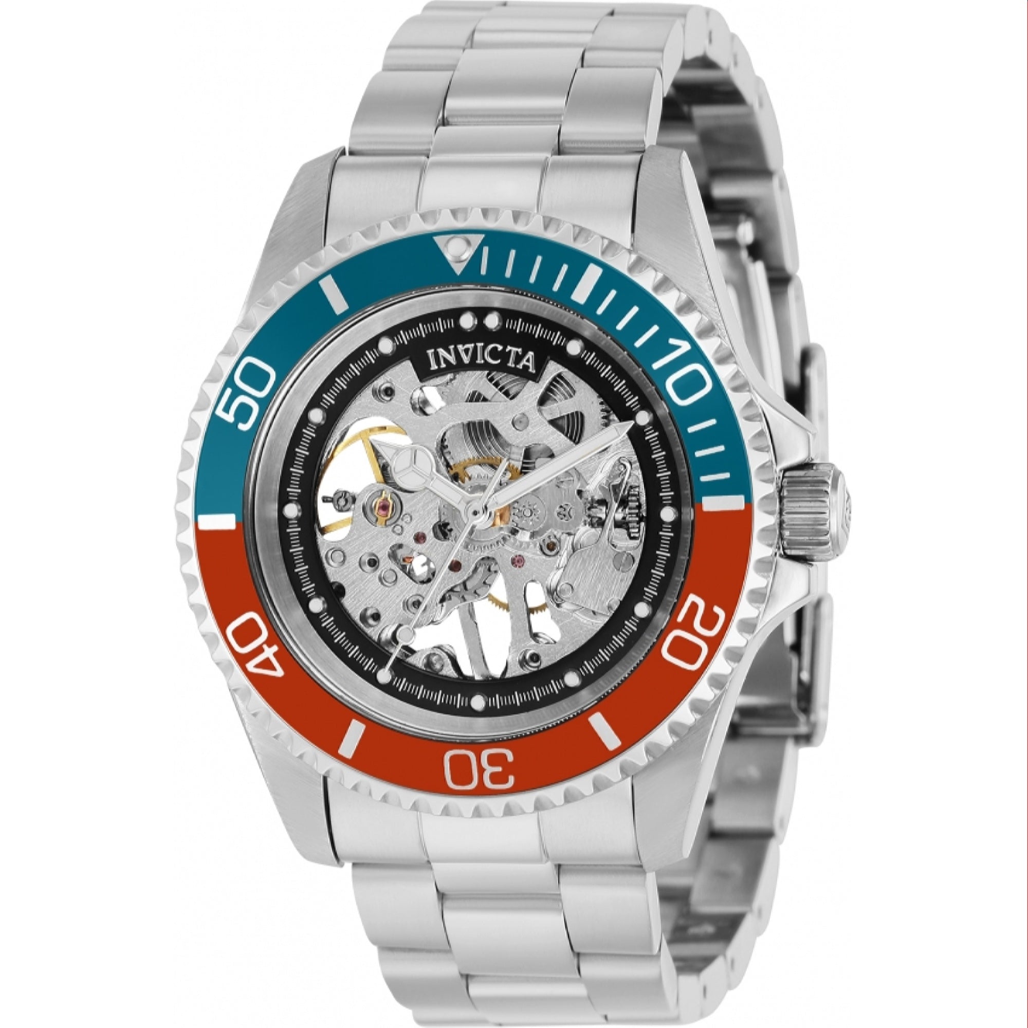 Invicta Mechanical Pro Diver Mechanical Silver Dial Men's Watch 37878
