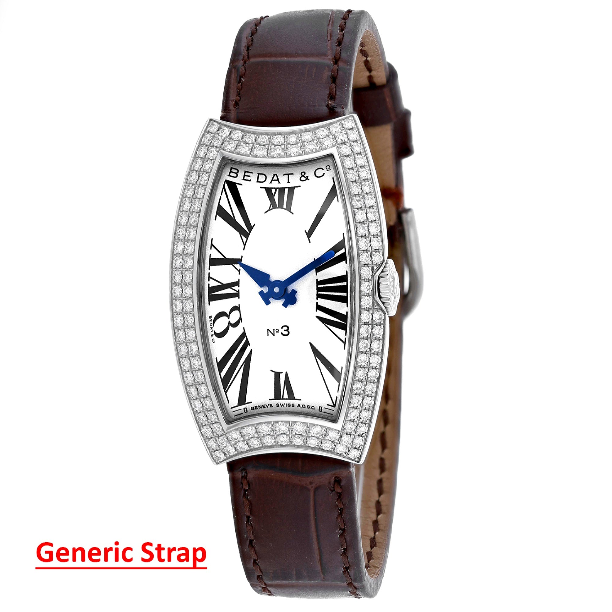 Bedat Quartz No. 3 Silver Dial Women's Watch 384.030.600