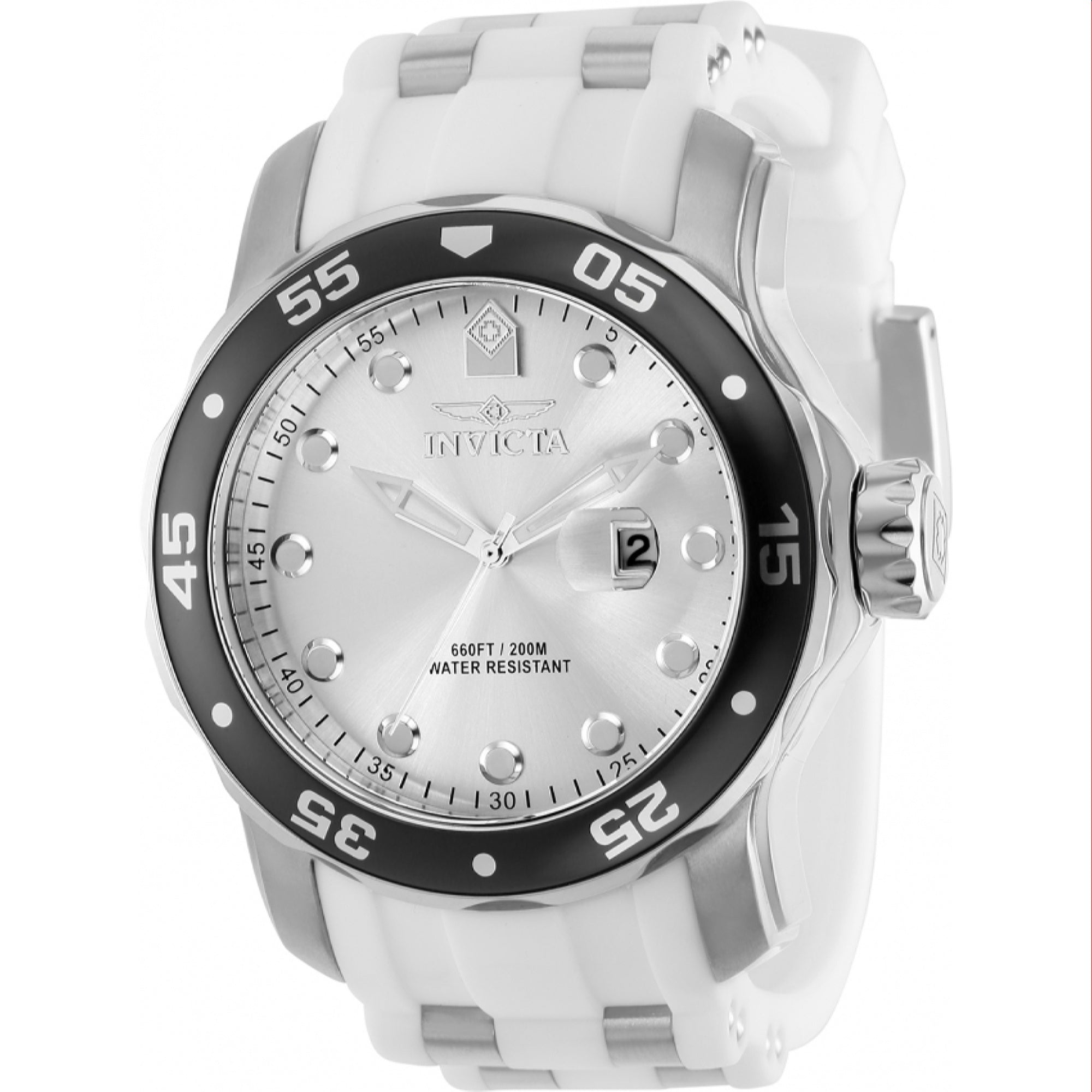 Invicta Pro Diver Quartz Silver Dial Men's Watch 39411