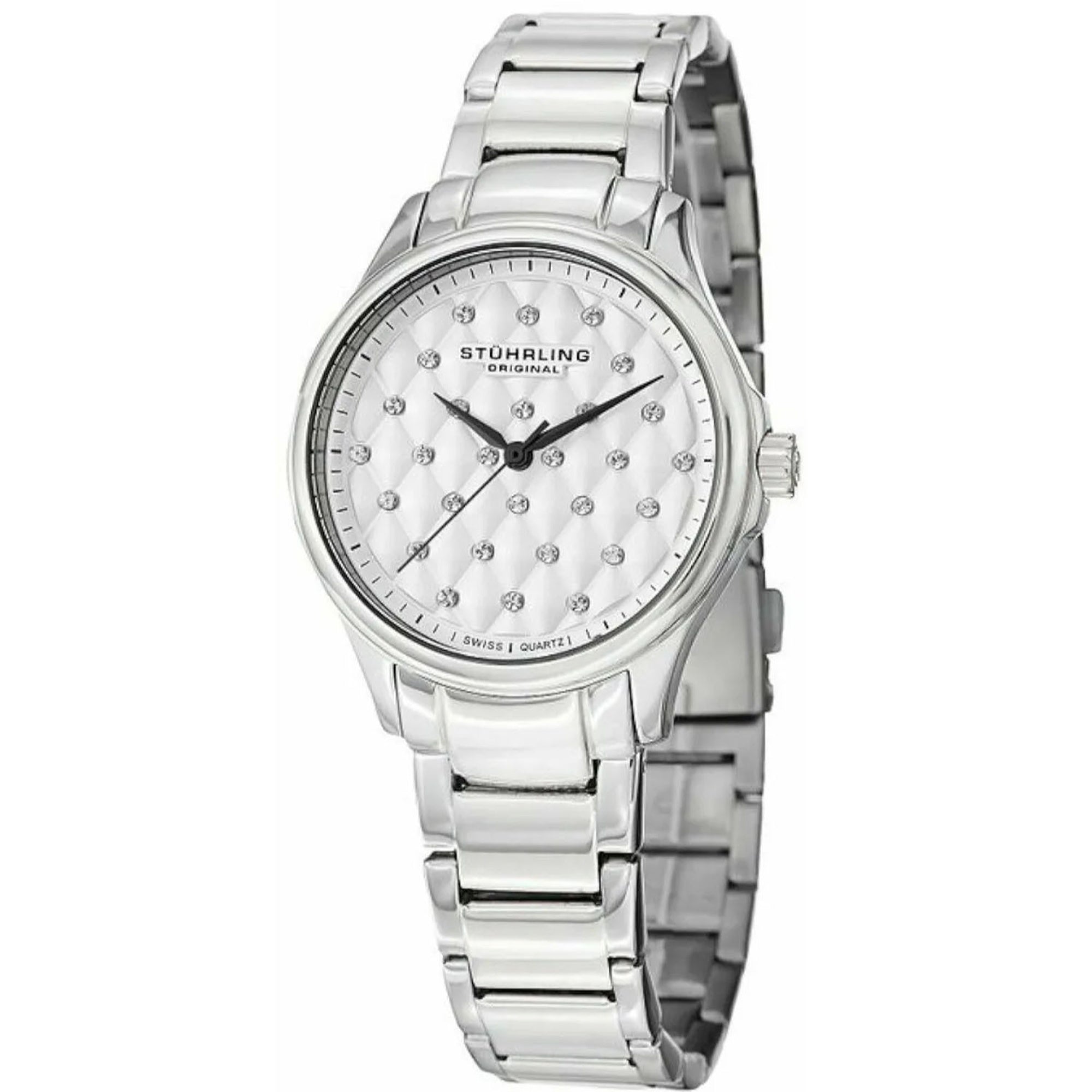Stuhrling Quartz Culcita Silver Dial Women's Watch 567.01