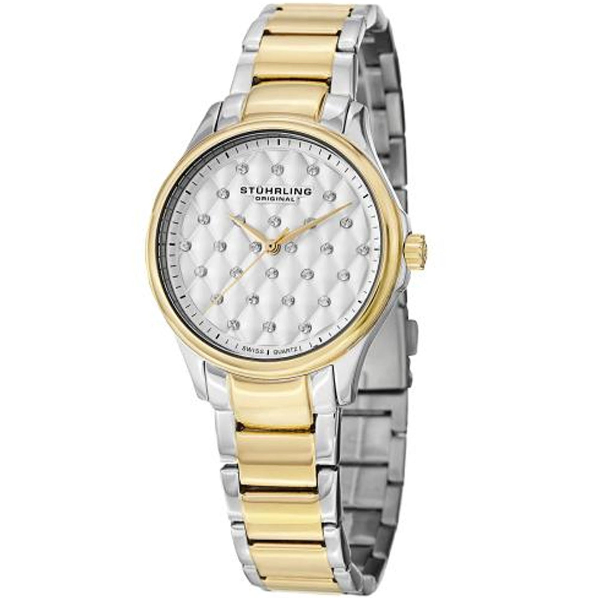 Stuhrling Quartz Culcita Silver Dial Women's Watch 567.02