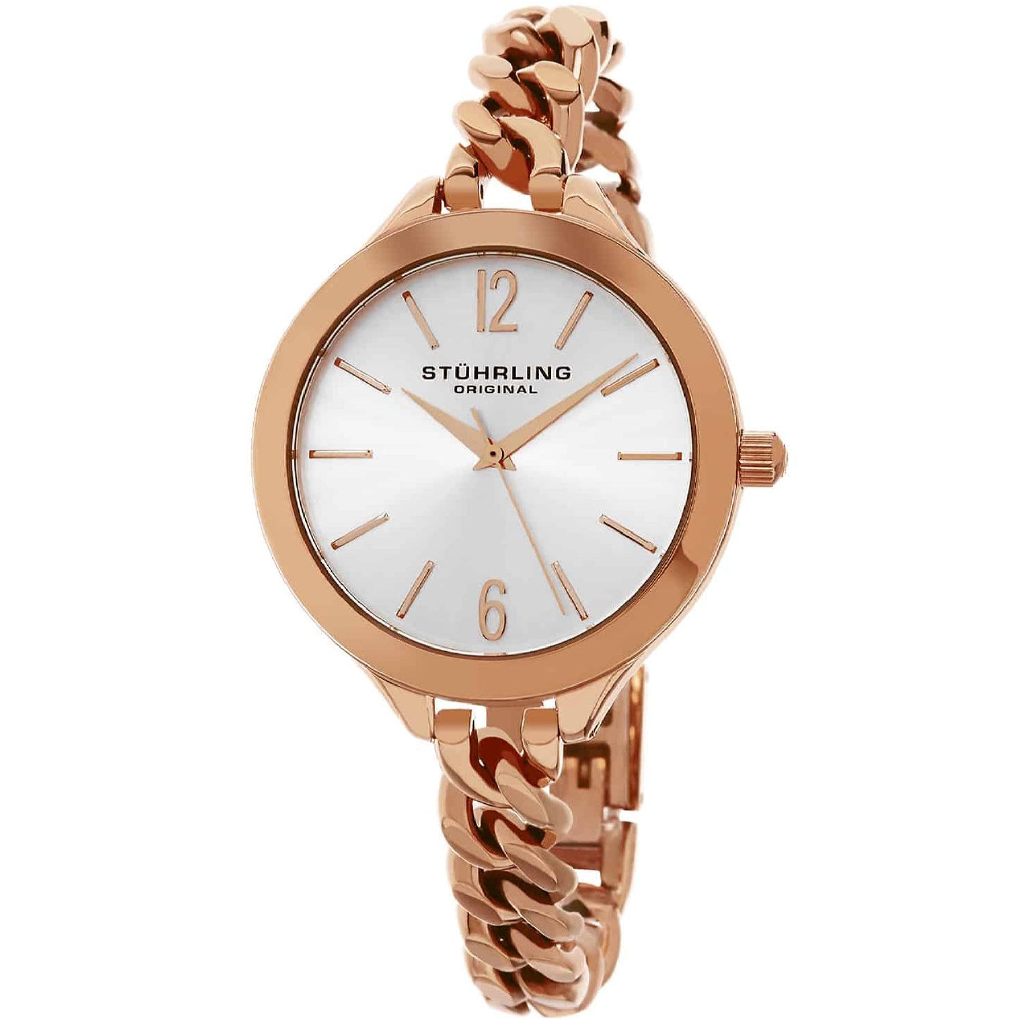 Stuhrling Quartz Classic Silver Dial Women's Watch 624M.03
