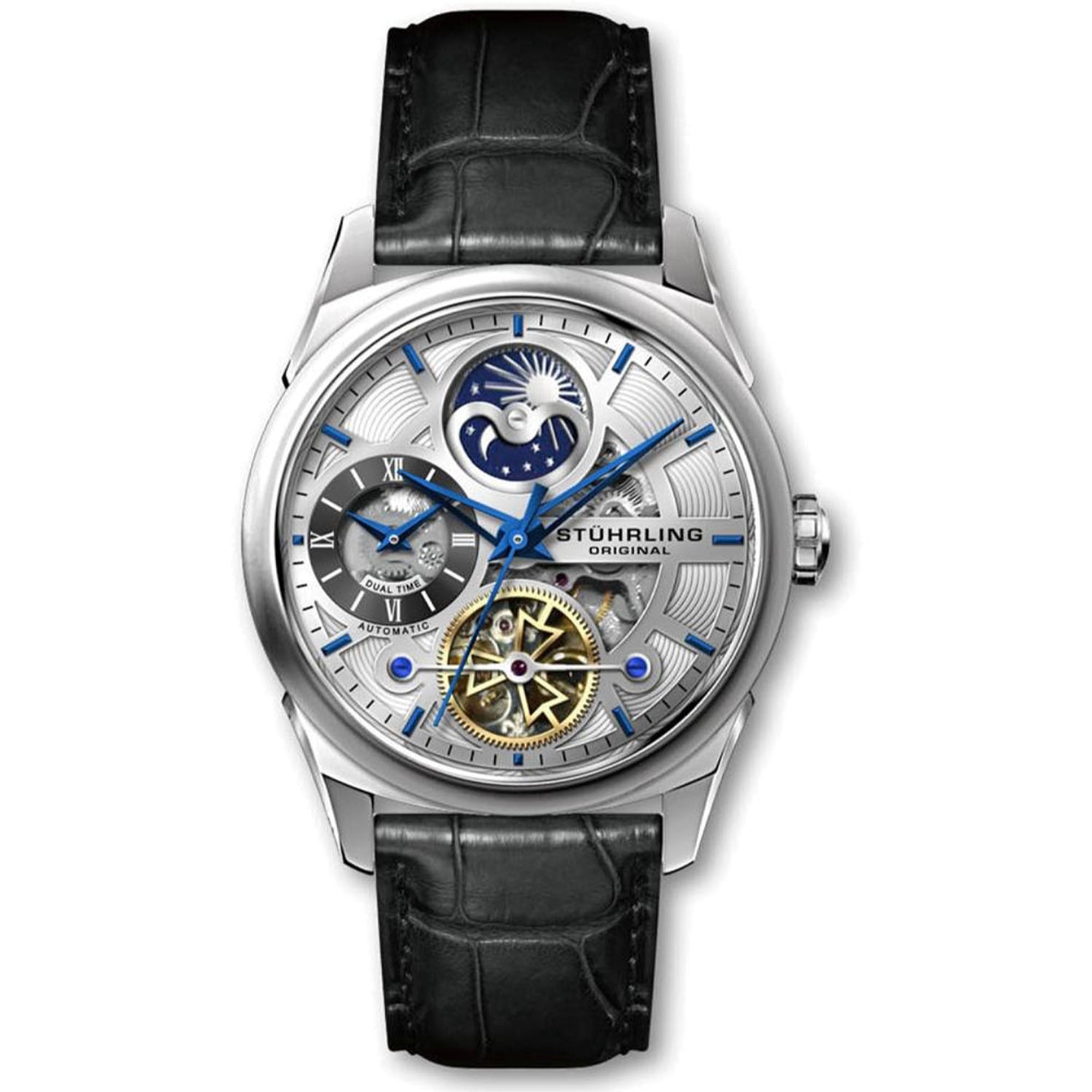 Stuhrling Automatic Special Reserve White Dial Men's Watch 657.01