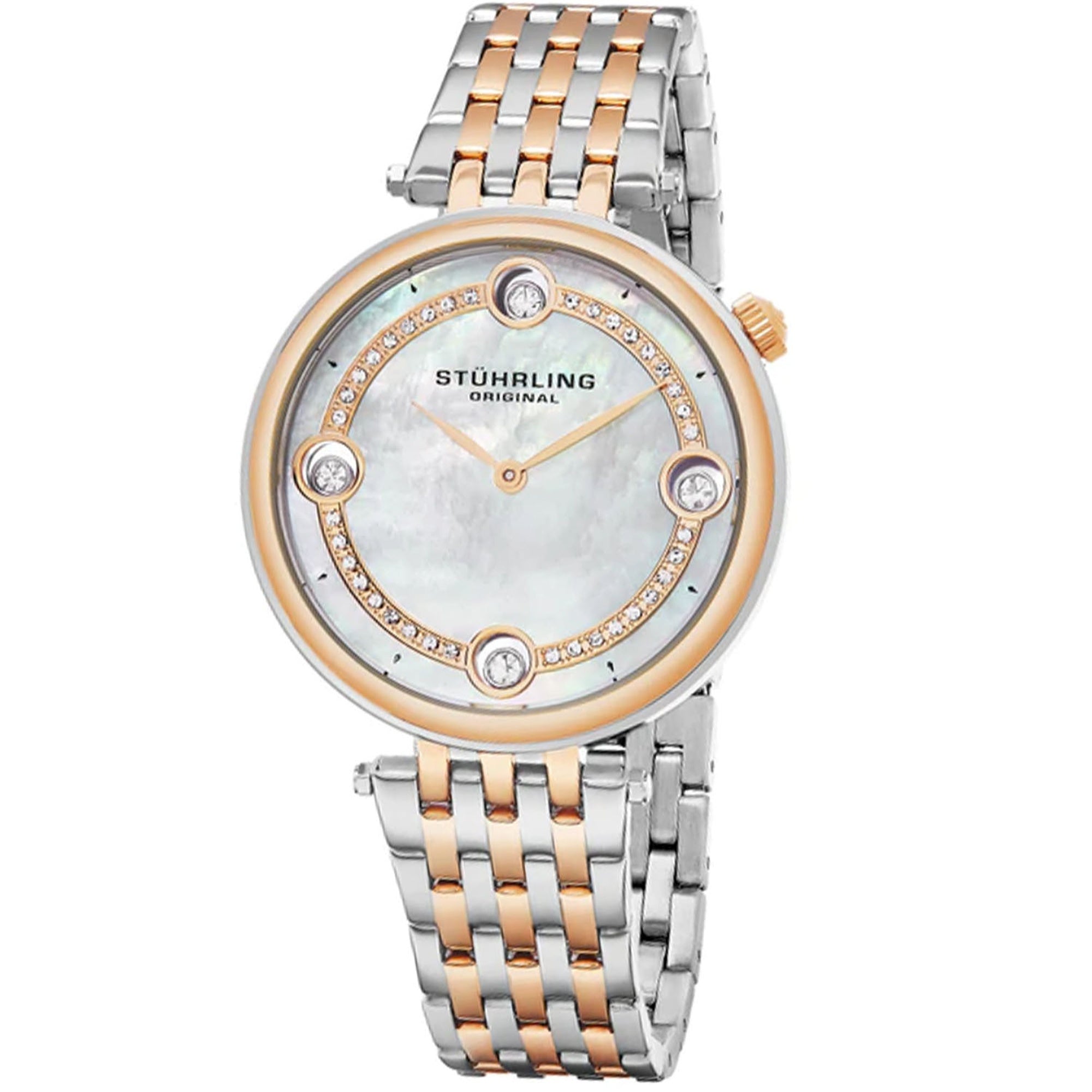 Stuhrling Quartz Culcita White Dial Women's Watch 716.03