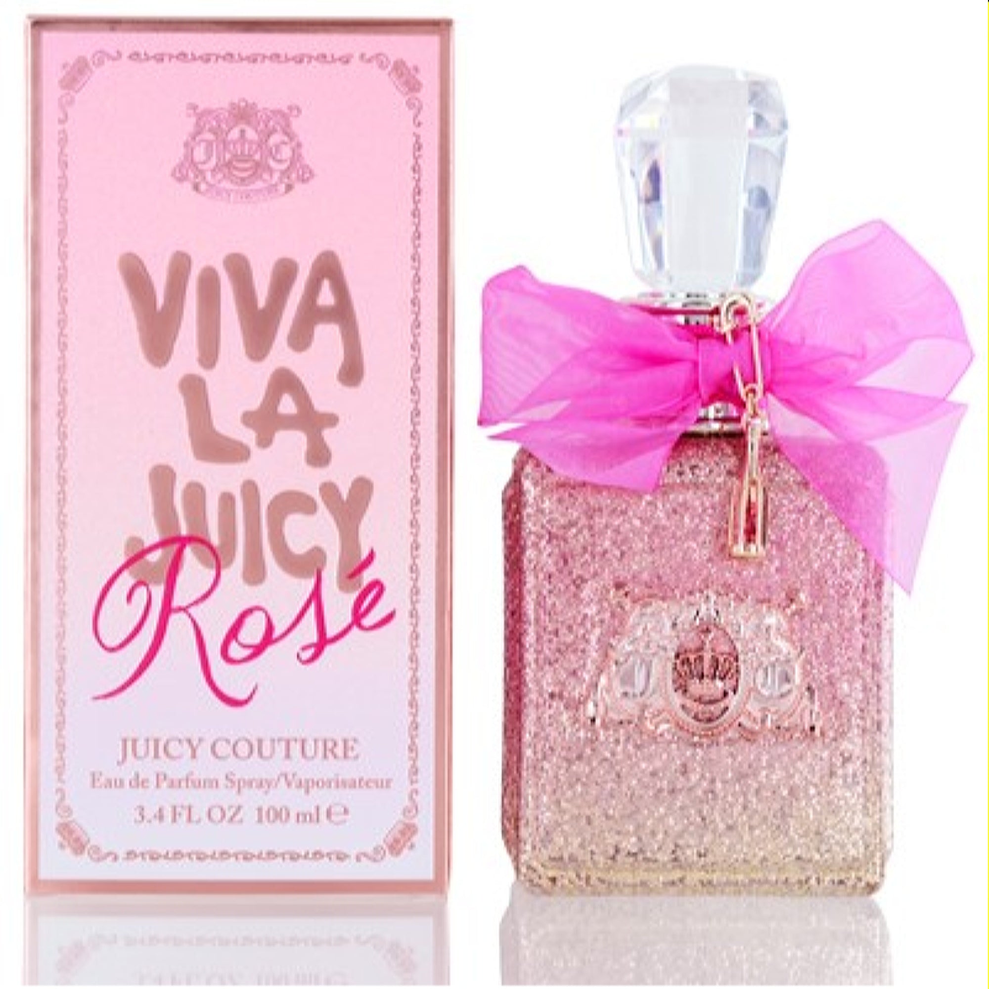 Juicy Couture Women's Viva La Juicy Rose Juicy Couture Edp Spray 3.4 Oz (100 Ml) 719346628365