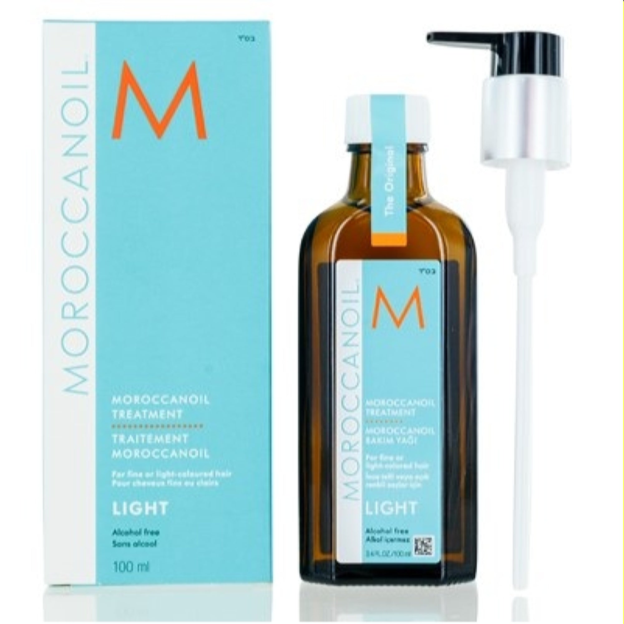 Moroccanoil Moroccanoil Moroccanoil Treatment Oil Light 3.4 Oz (100 Ml) 7290011521677