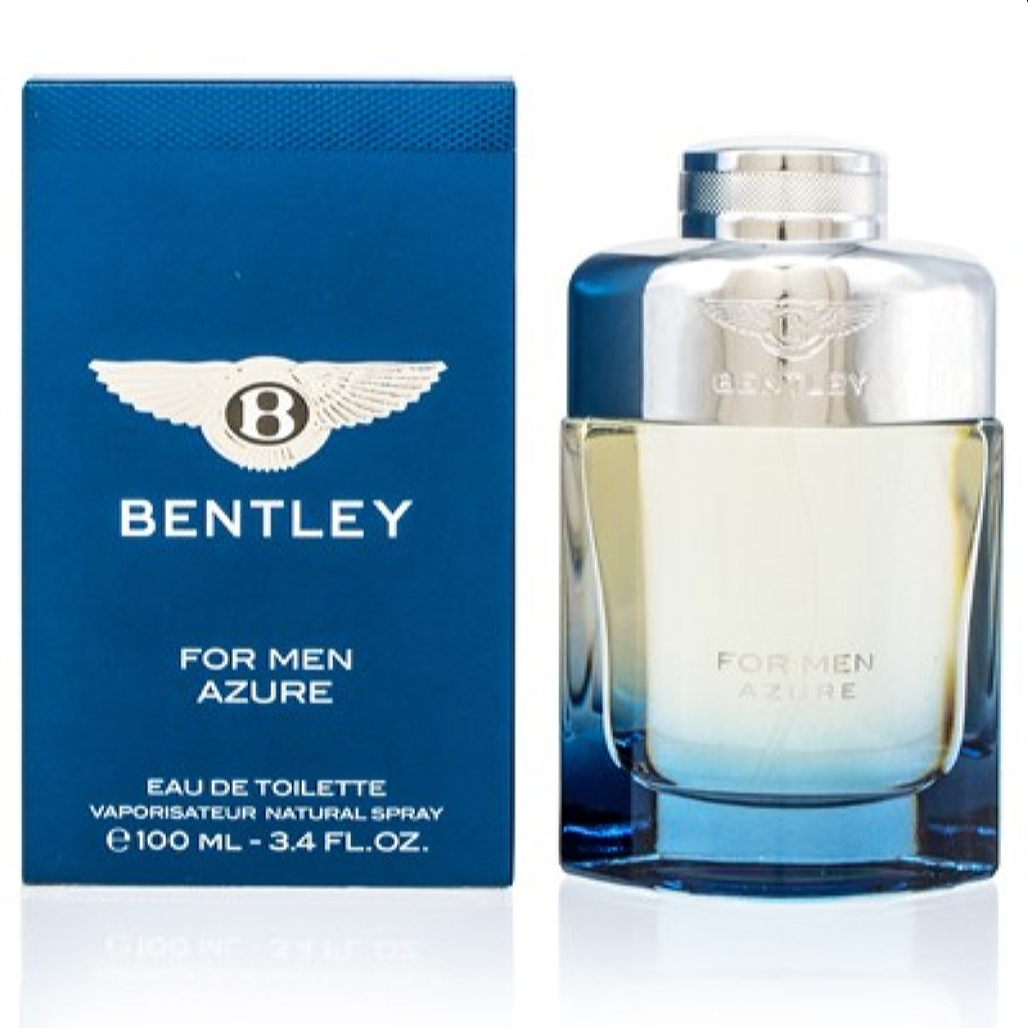 Bentley Fragrances Men's Bentley For Men Azure Bentley  Edt Spray 3.4 Oz (100 Ml)  7640111505631