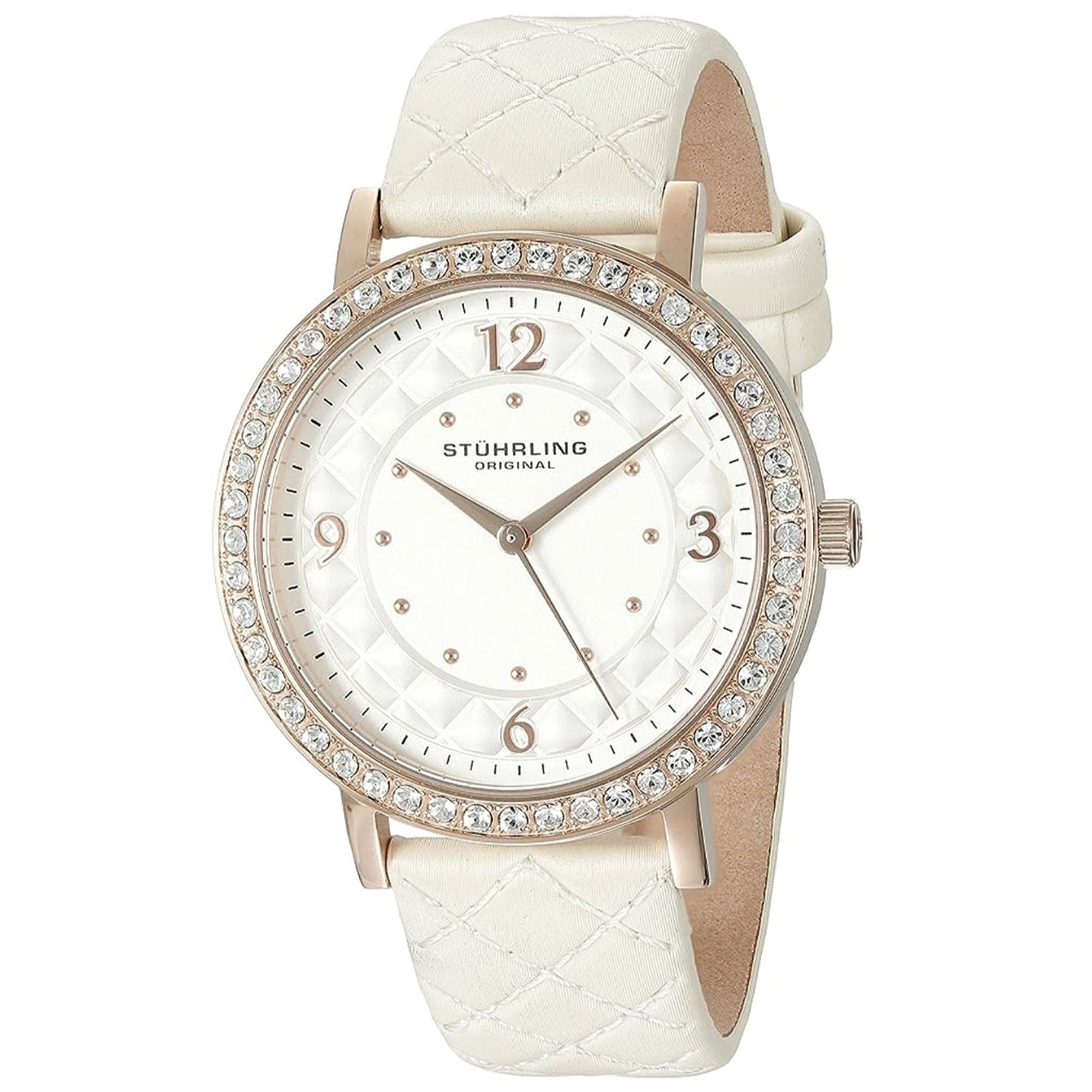 Stuhrling Quartz Classic White Dial Women's Watch 786.03