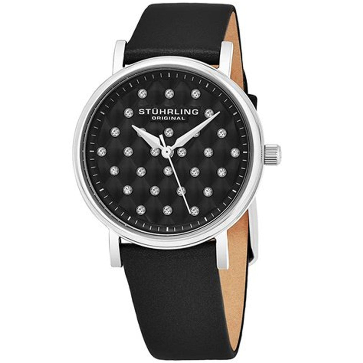 Stuhrling Quartz Symphony Black Dial Women's Watch 799.01