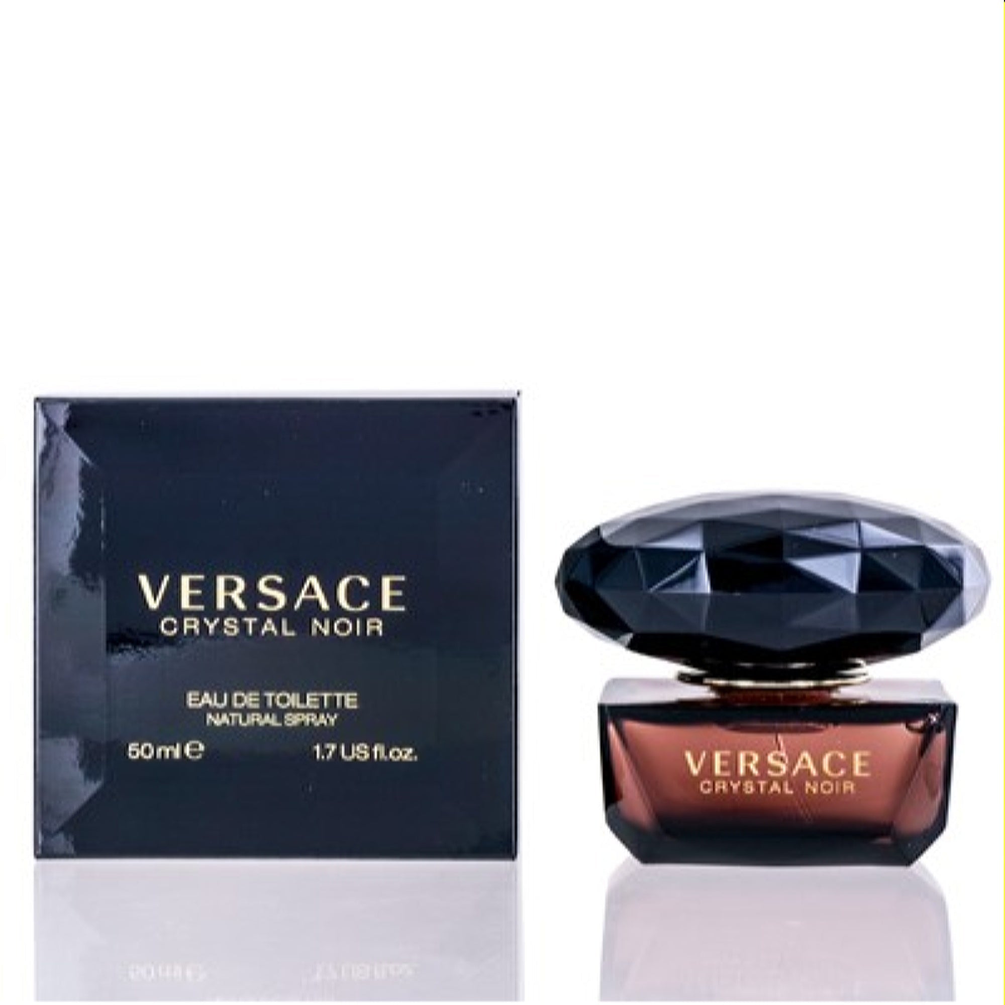 Versace Women's Crystal Noir Versace Edt Spray 1.7 Oz 8018365071261