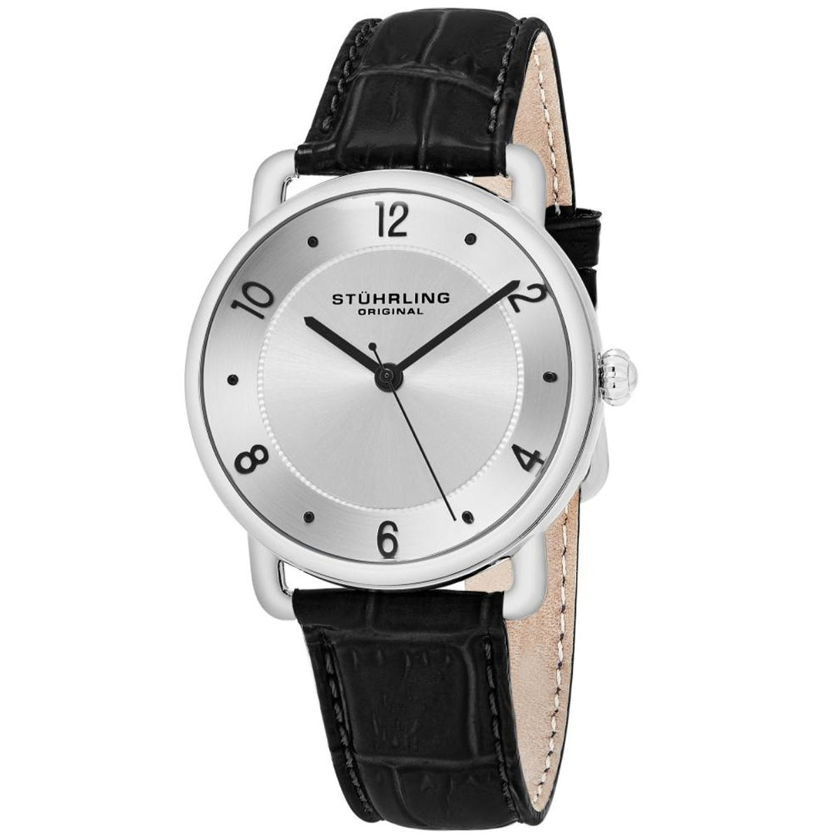 Stuhrling Quartz Symphony Silver Dial Men's Watch 844.02