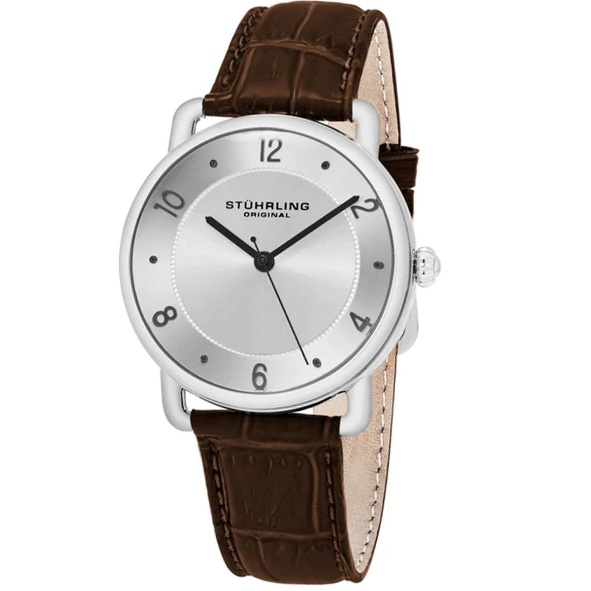 Stuhrling Quartz Symphony Silver Dial Men's Watch 844.03