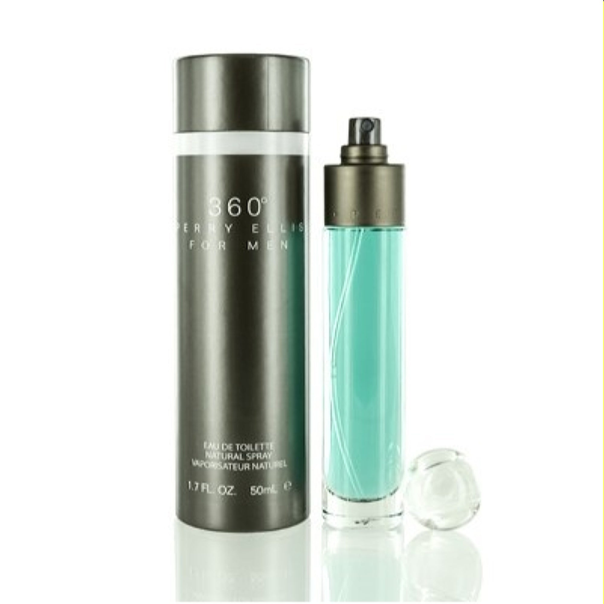 Perry Ellis Men's 360 Men Perry Ellis Edt Spray 1.7 Oz 844061000605