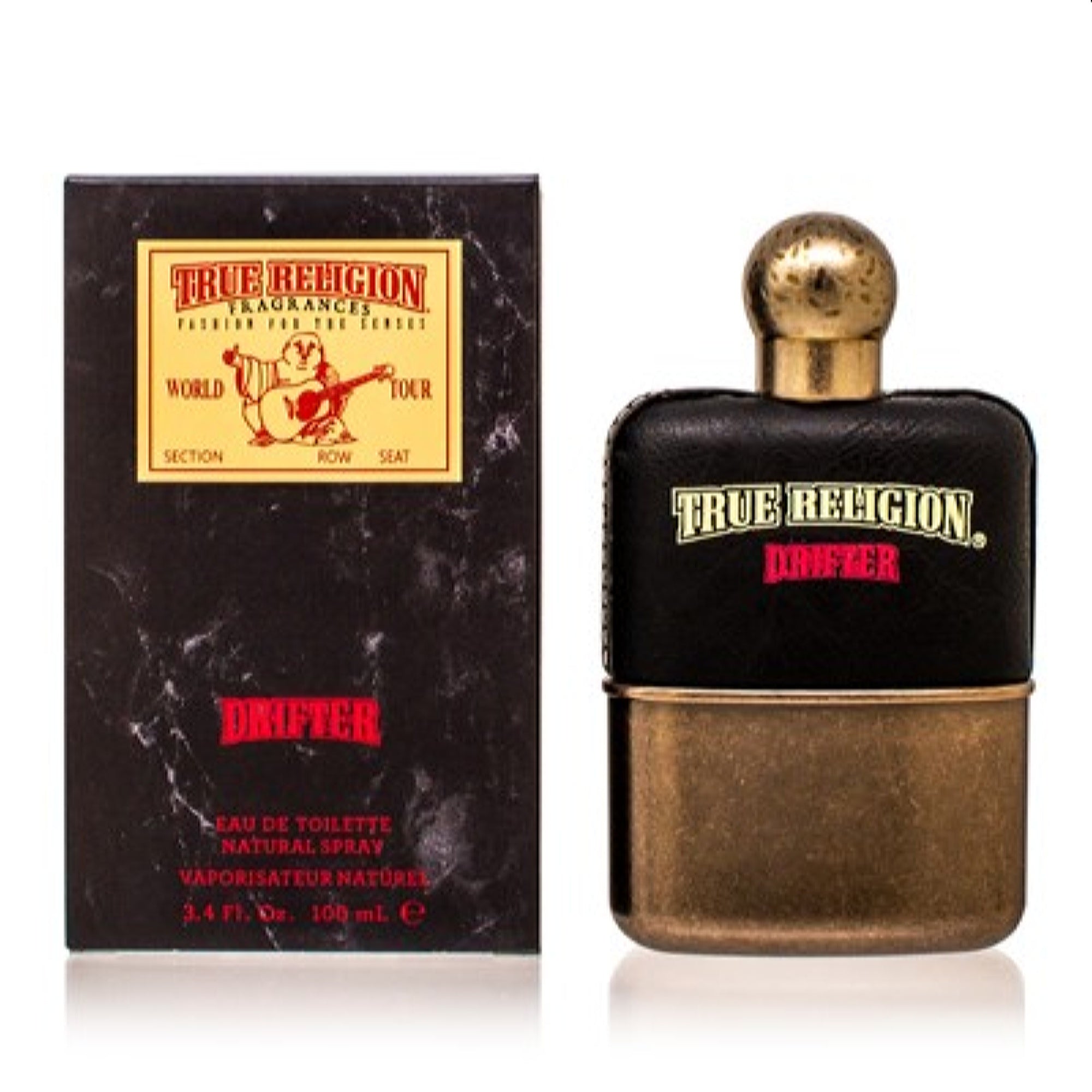 True Religion Men's True Religion Drifter True Religion Edt Spray 3.4 Oz 844061013698