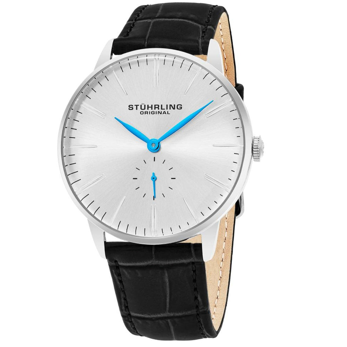 Stuhrling Quartz Symphony Silver Dial Men's Watch 849.01