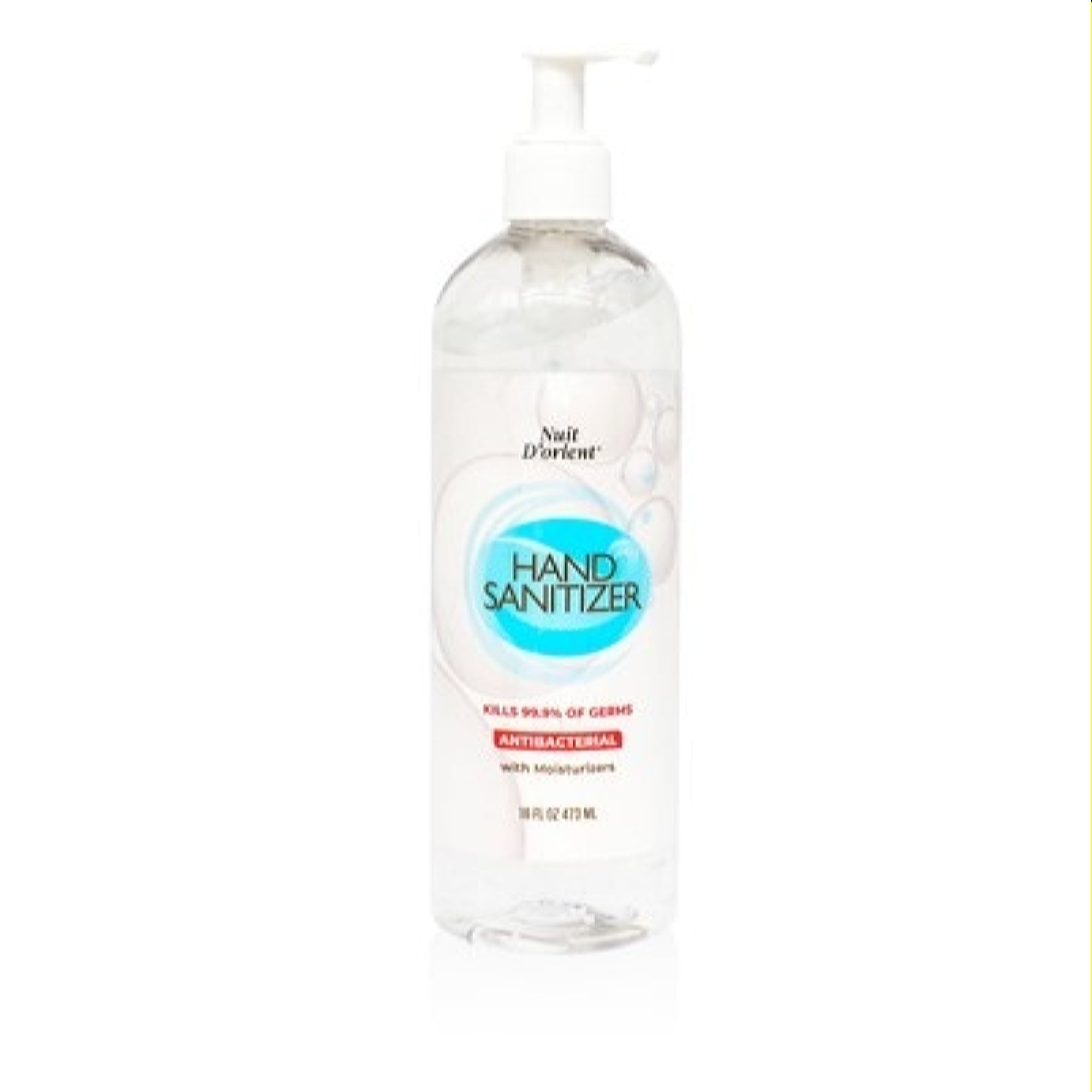 Nuit D'Orient Nuit D'Orient Hand Sanitizer Gel With Pump 16 Oz 860002058931
