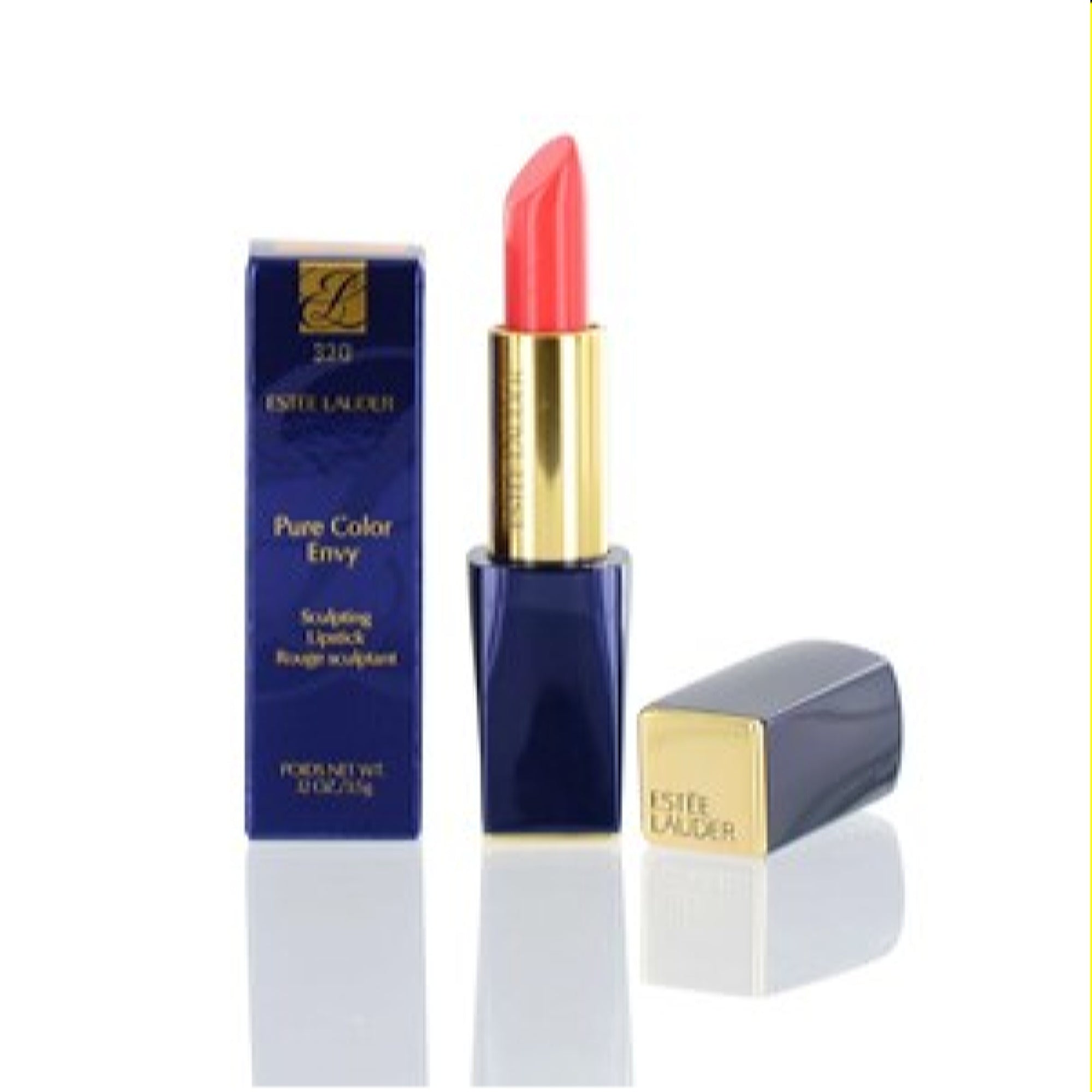 Estee Lauder Estee Lauder Pure Color Envy Sculpting Lipstick 320 Defiant Coral 0.12 Oz 887167016590