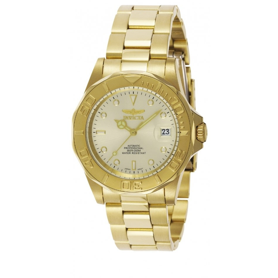 Invicta Pro Diver Automatic Ivory Dial Men's Watch 9010