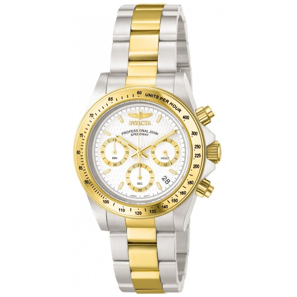 Invicta Speedway Quartz Chronograph White Dial Men's Watch 9212