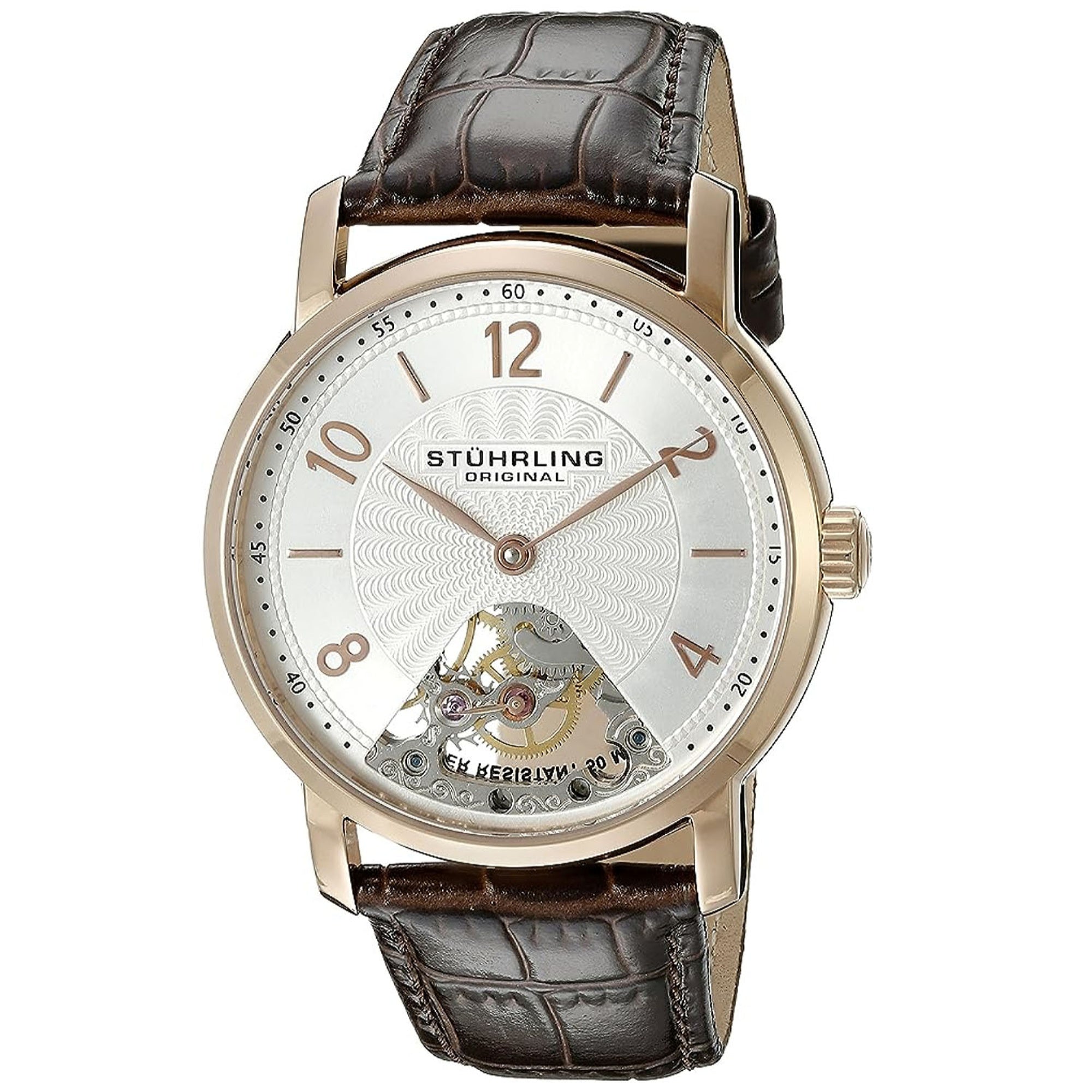 Stuhrling Quartz Legacy Silver Dial Men's Watch 927.03
