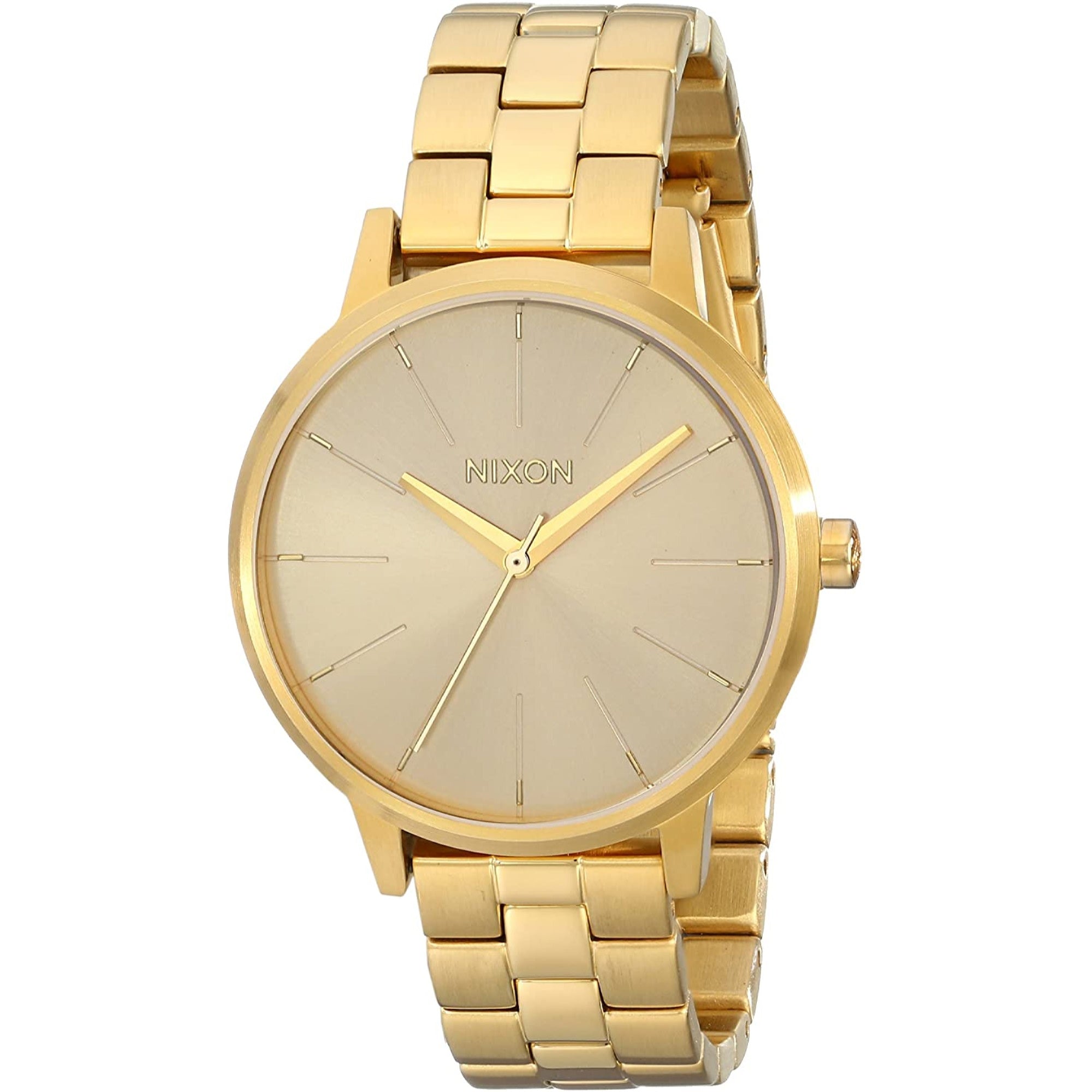 Nixon Quartz Kensinton Gold Dial Women's Watch A099-502
