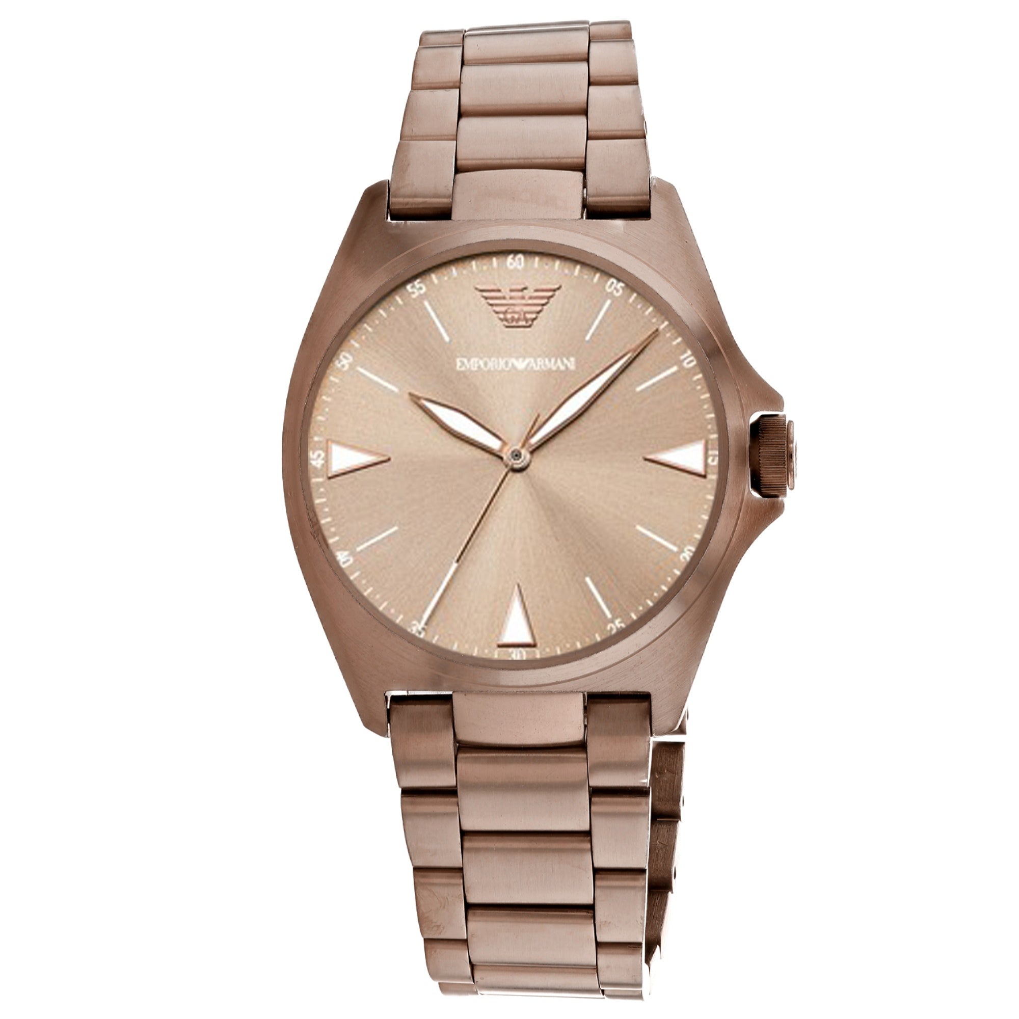 Emporio Armani Quartz Nicola Gold Dial Men's Watch AR11353