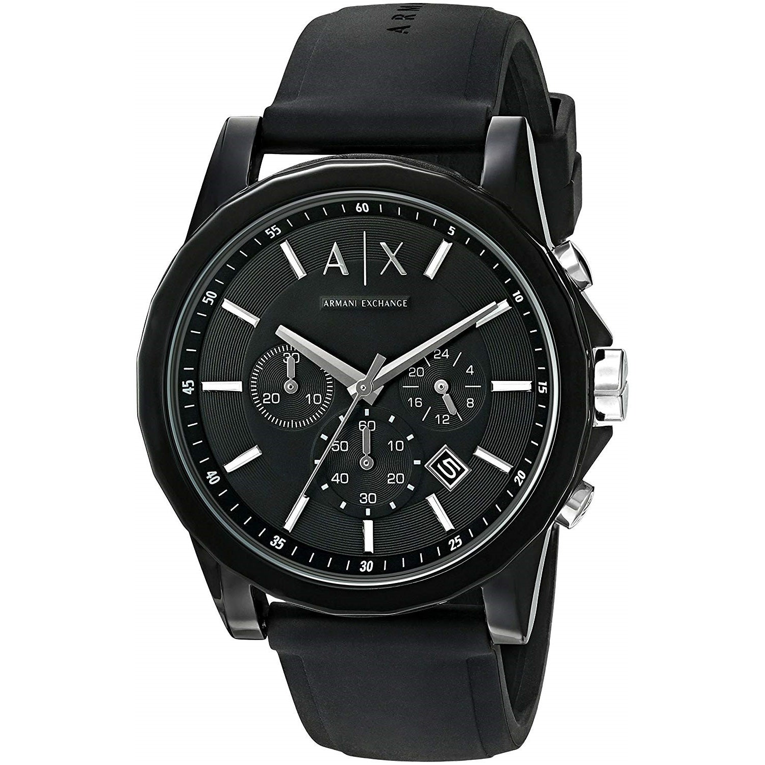 Armani Exchange Active Quartz Chronograph Black Dial Unisex Watch AX1326