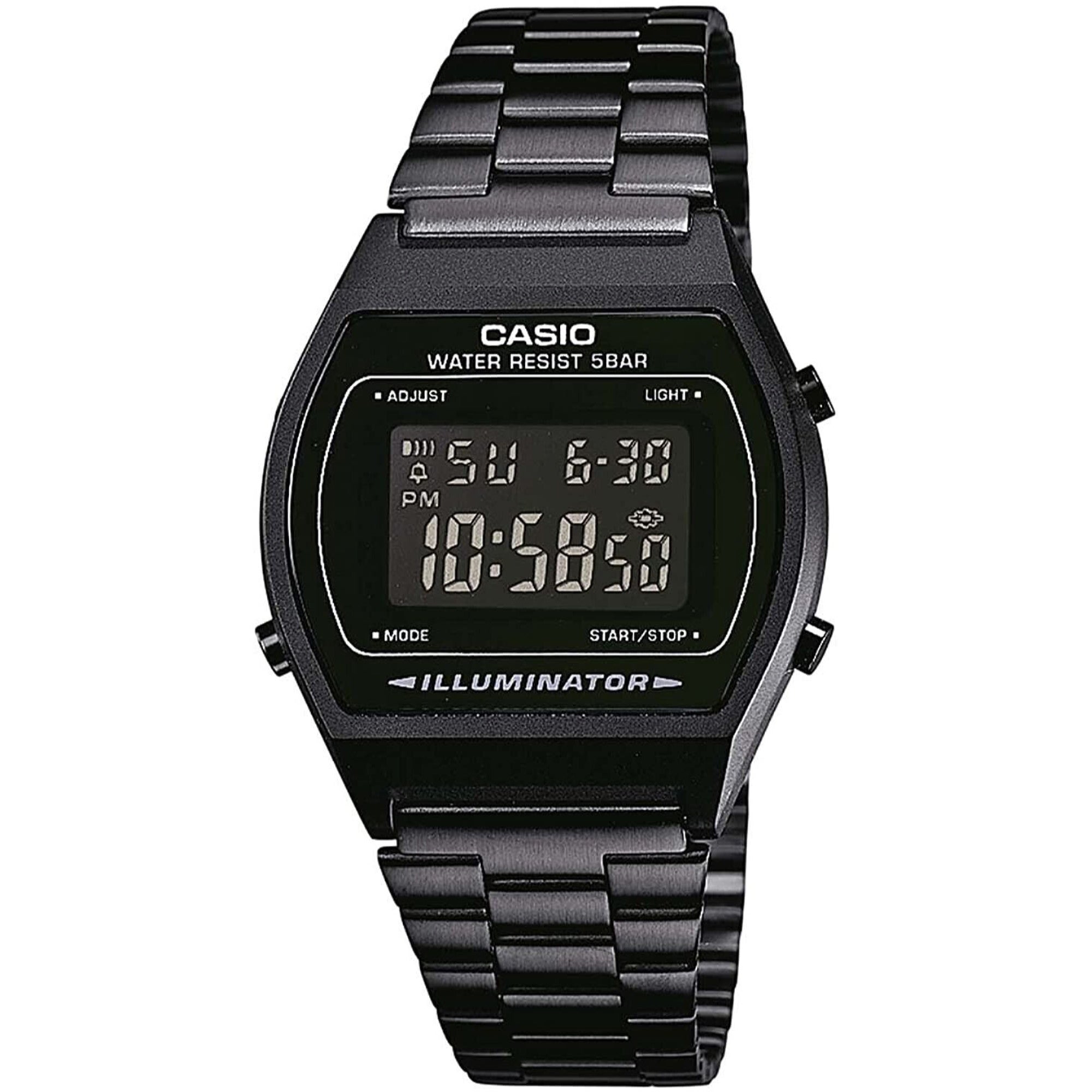 Casio Quartz Vintage Black Dial Women's Watch B640WB-1BVT