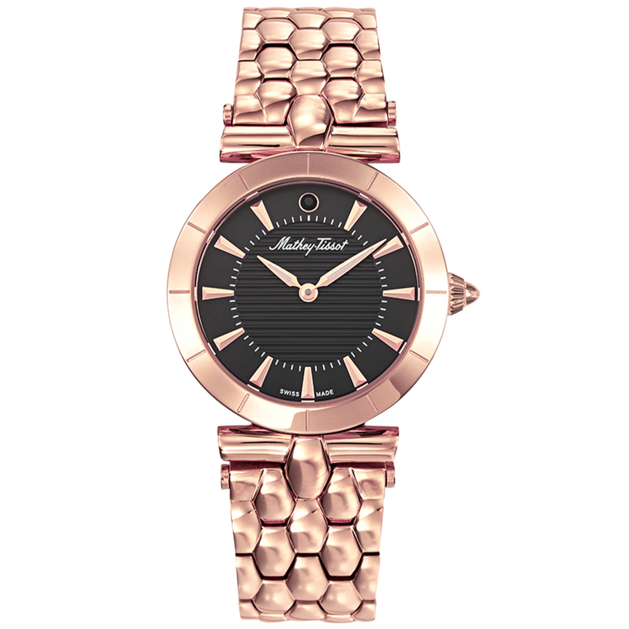 Mathey-Tissot Quartz Classic Black Dial Women's Watch D106RN