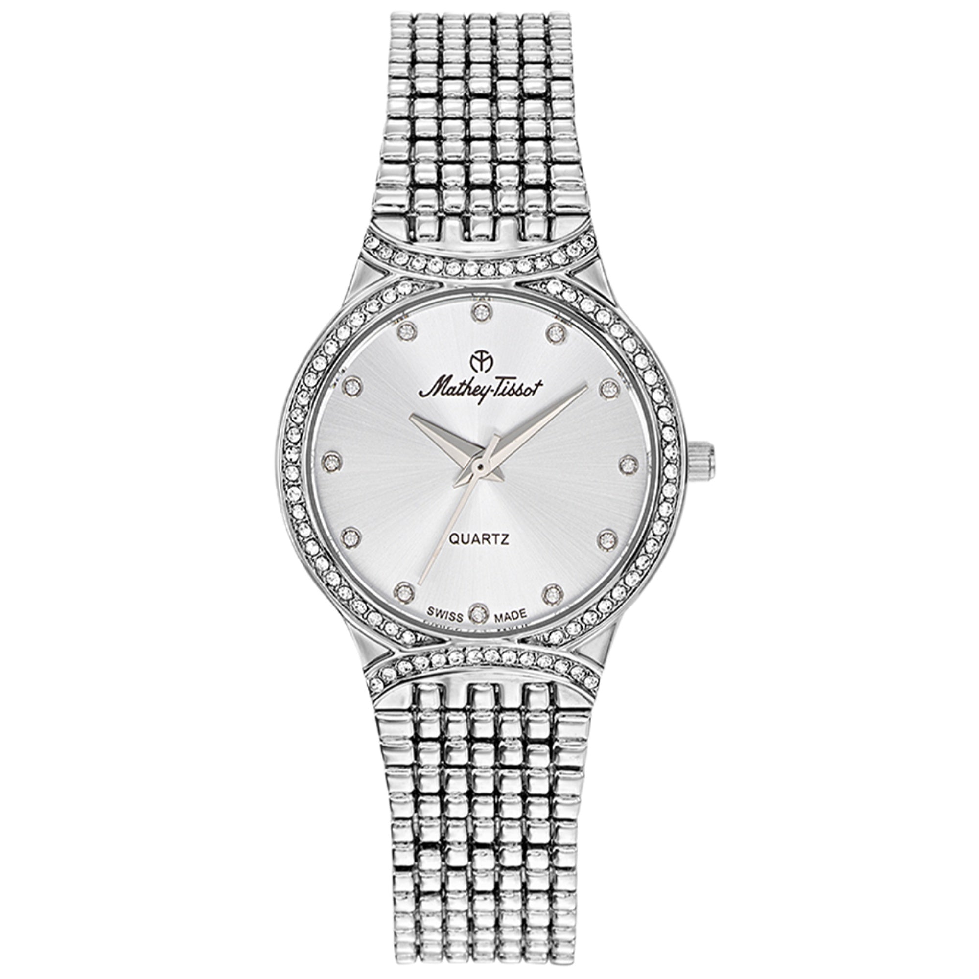 Mathey-Tissot Quartz Classic Silver Dial Women's Watch D2681AI